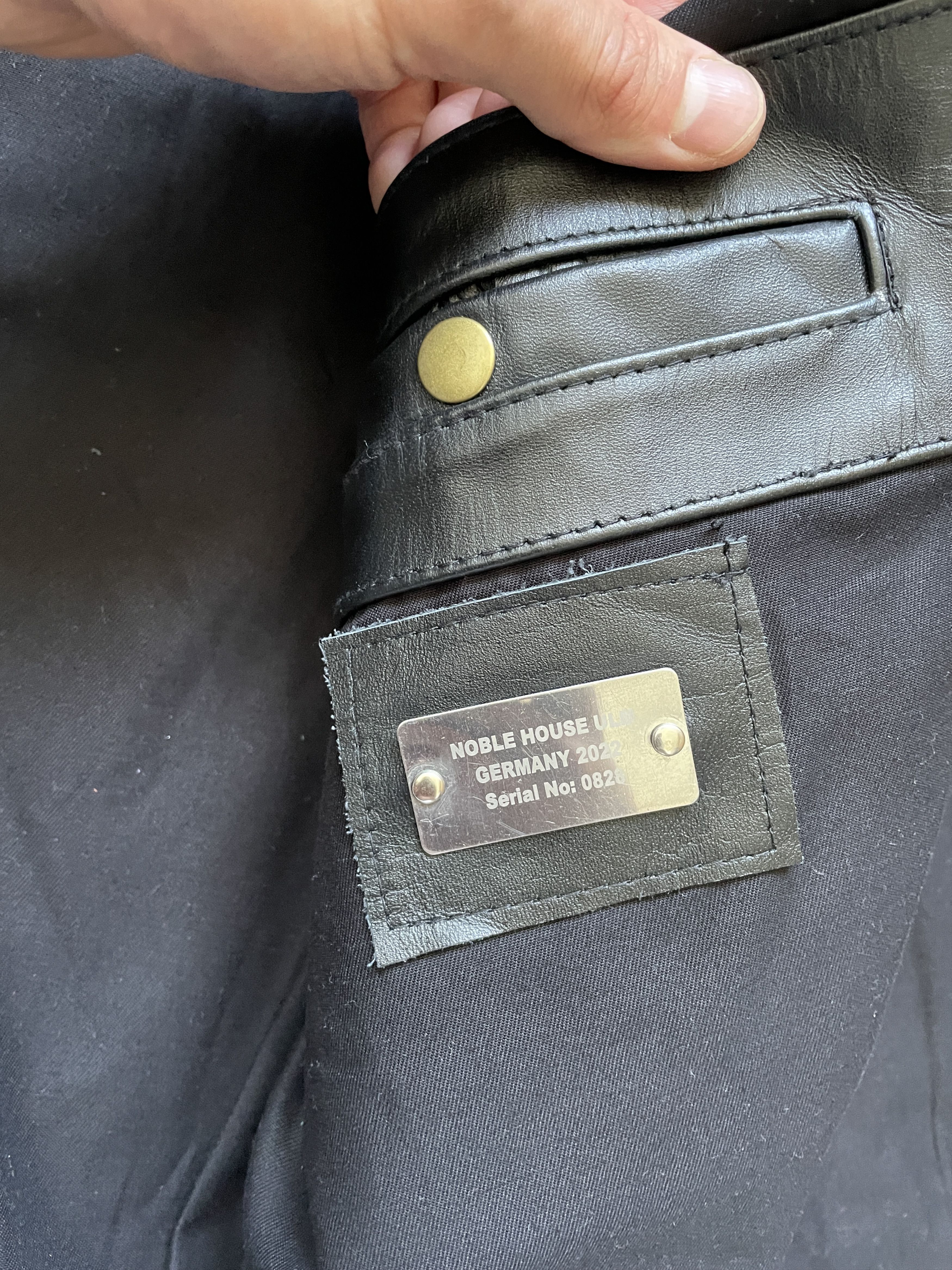 Genuine Leather VINTAGE BOXY BLACK LEATHER JACKET Size US XL / EU 56 / 4 - 2 Thumbnail