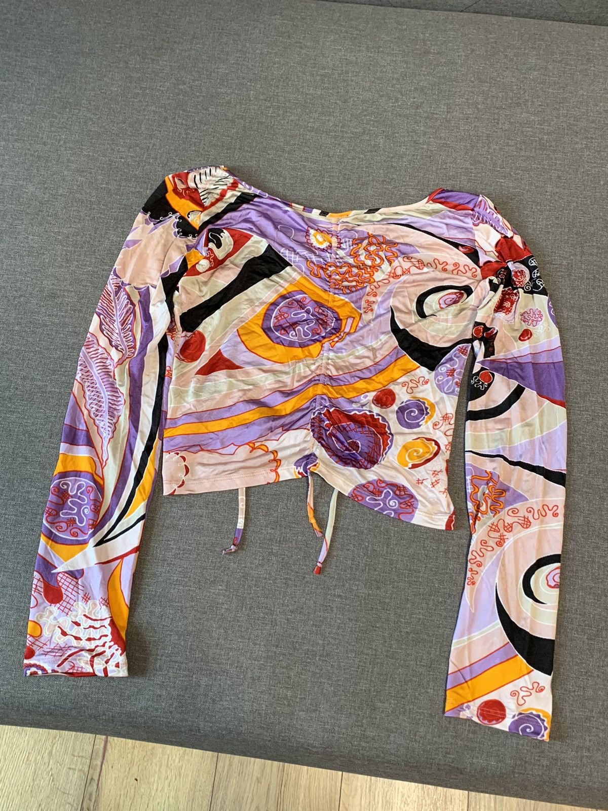 GF Ferre × Vintage GF Ferre multicolour Tank Top Long Sleeve Size M / US 6-8 / IT 42-44 - 6 Thumbnail