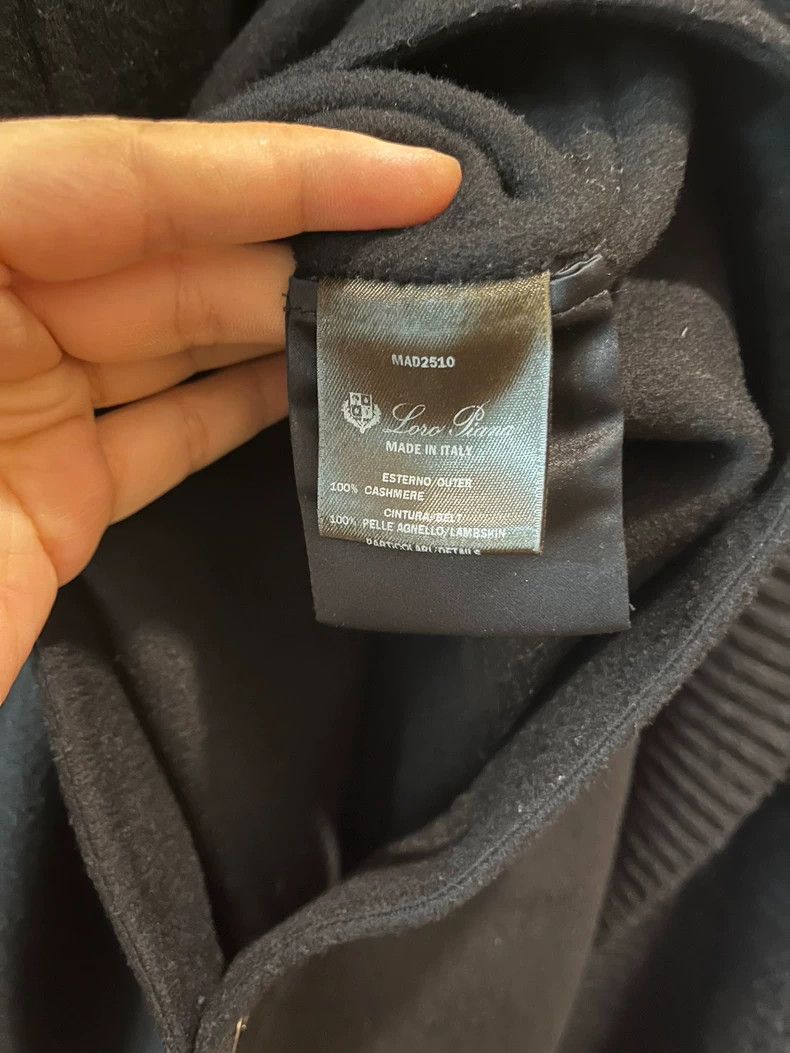 Loro Piana LORO PIANA New black Salzburg cloak Size ONE SIZE - 5 Thumbnail