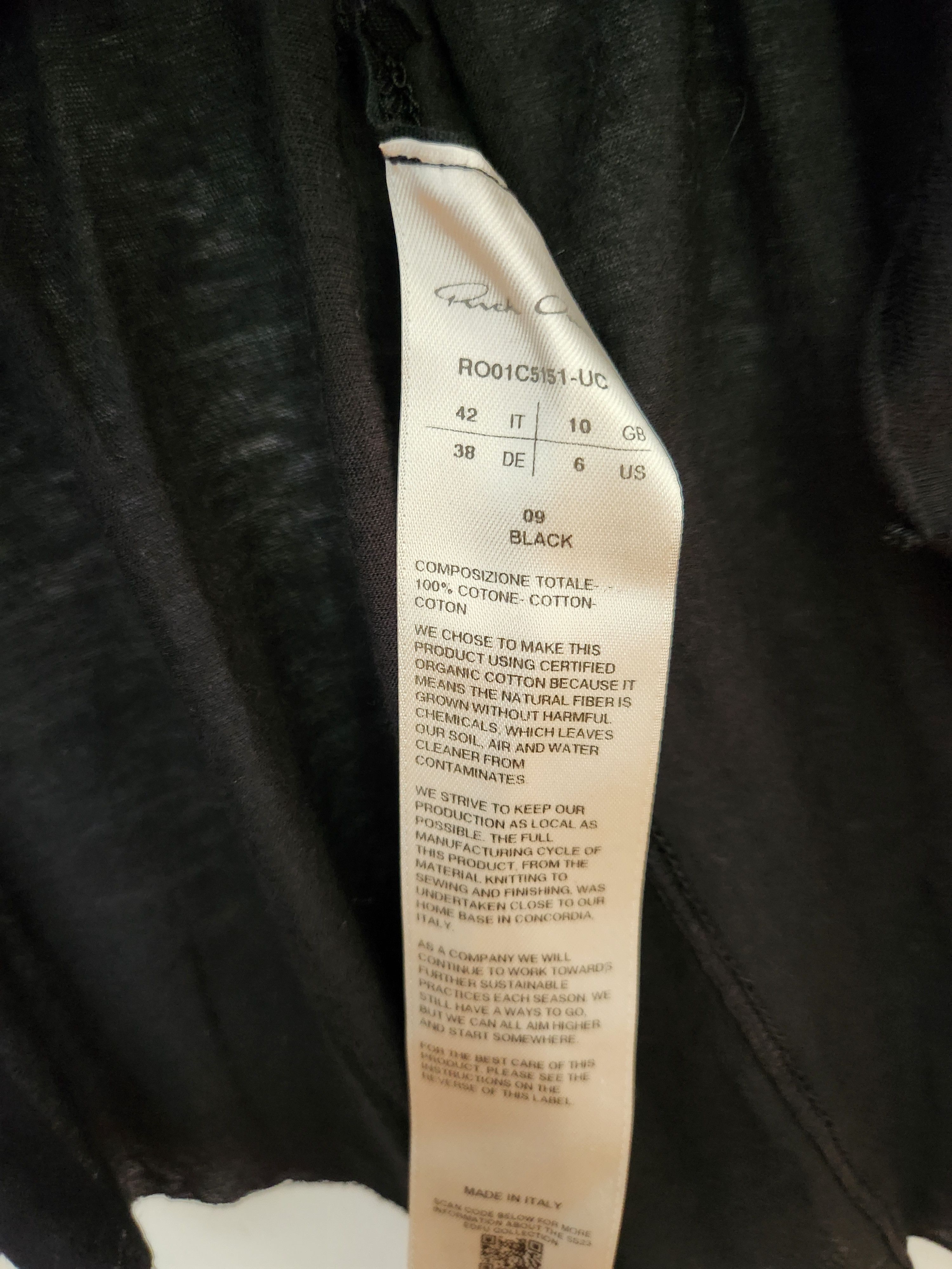 Rick Owens Rick Owens Loose Semi Sheer Tank Top Size M / US 6-8 / IT 42-44 - 5 Thumbnail
