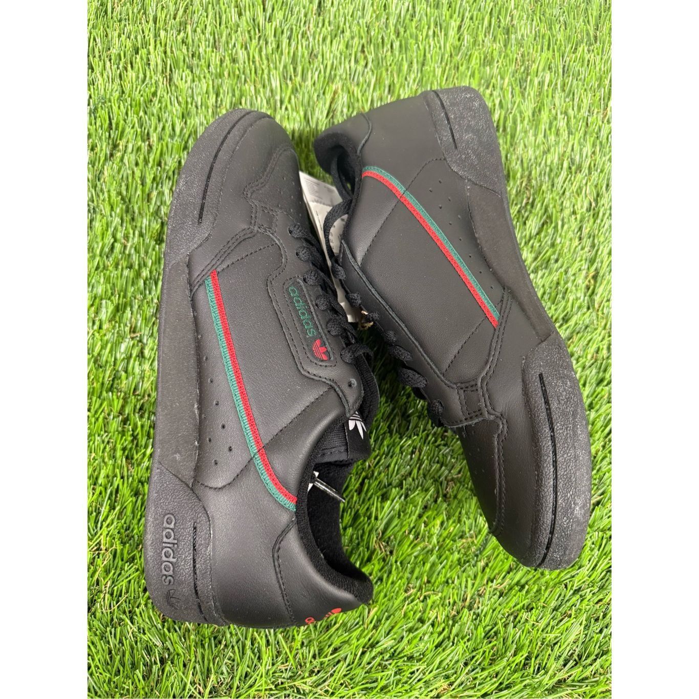 Adidas Size 8 - NEW TRIED ON adidas Continental 80 Black Scarlet Green Size US 8 / EU 41 - 5 Thumbnail