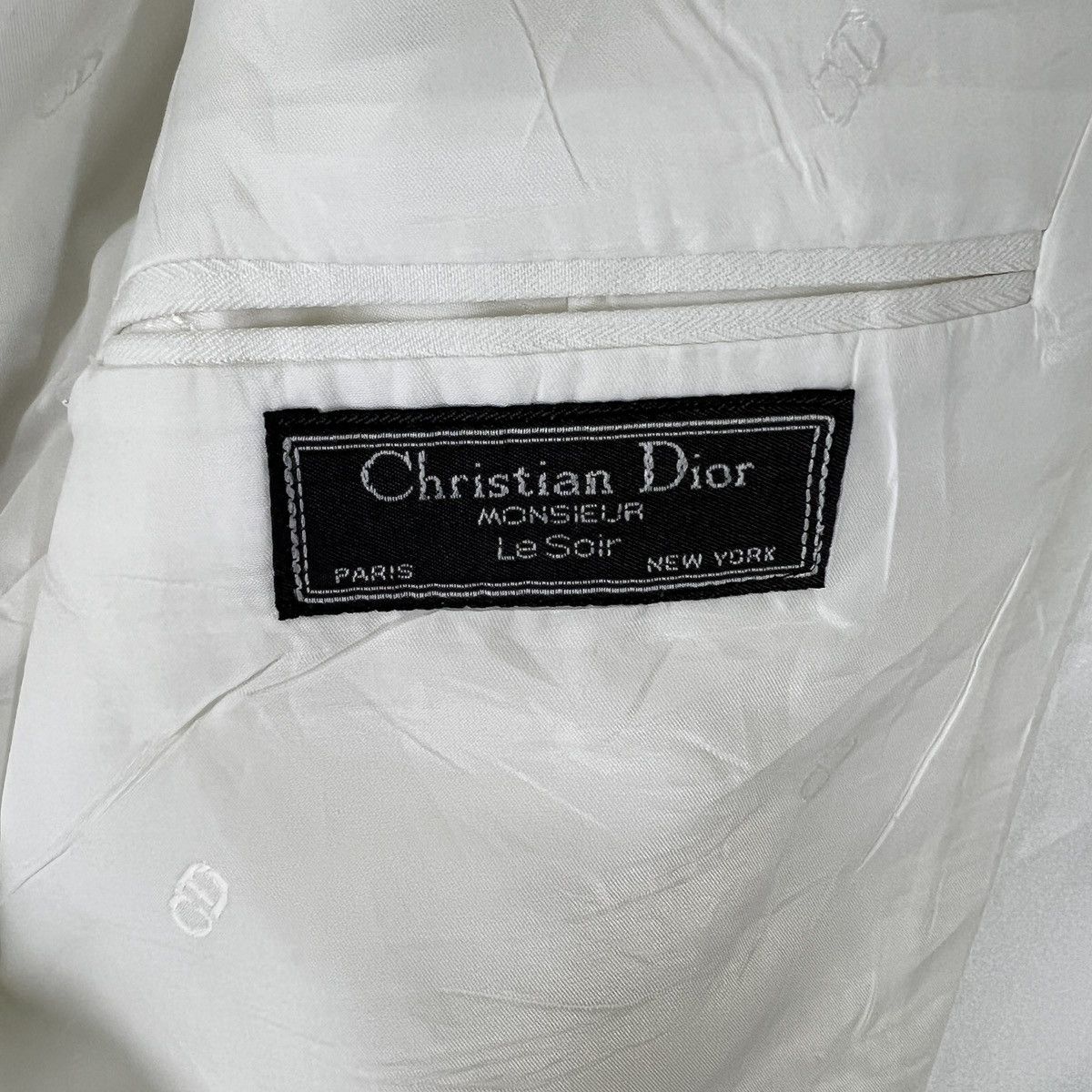 Christian Dior Monsieur Vintage Christian Dior Monsieur Le Soir Tuxedo Size 40L Size US M / EU 48-50 / 2 - 10 Thumbnail