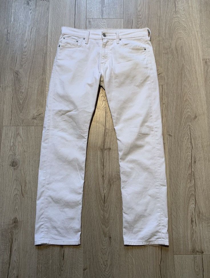 image of White Levis 513 Straight Leg, Men's (Size 30)