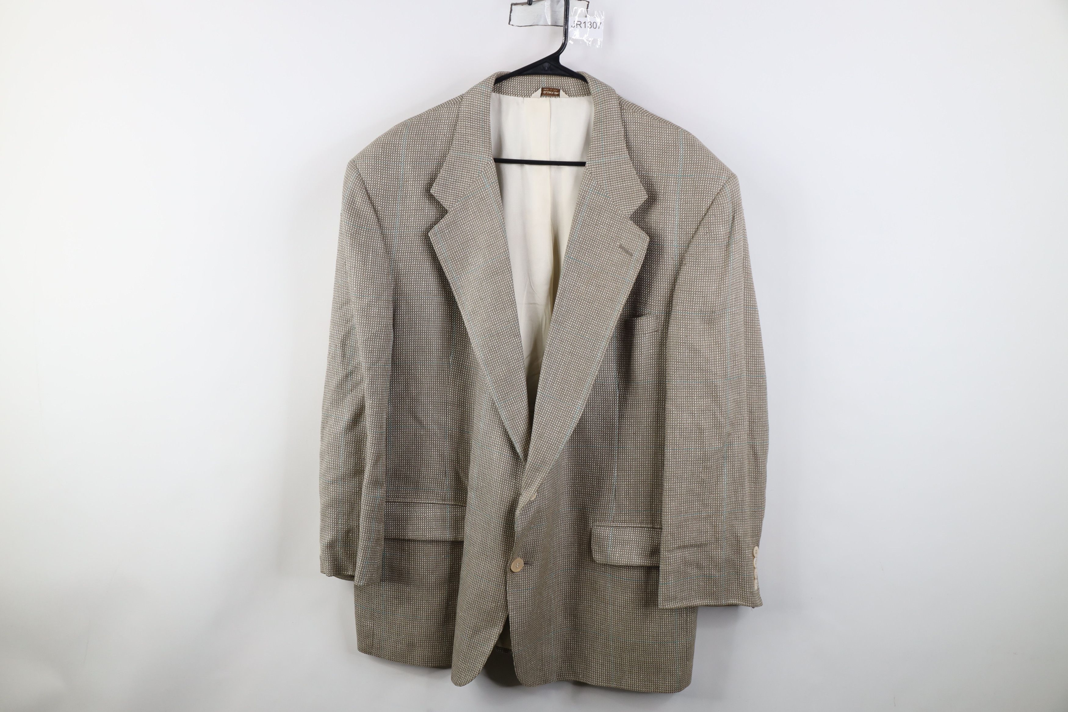Vintage Vintage 90s Streetwear 2 Button Suit Coat Blazer Jacket USA Size US XXL / EU 58 / 5 - 1 Thumbnail