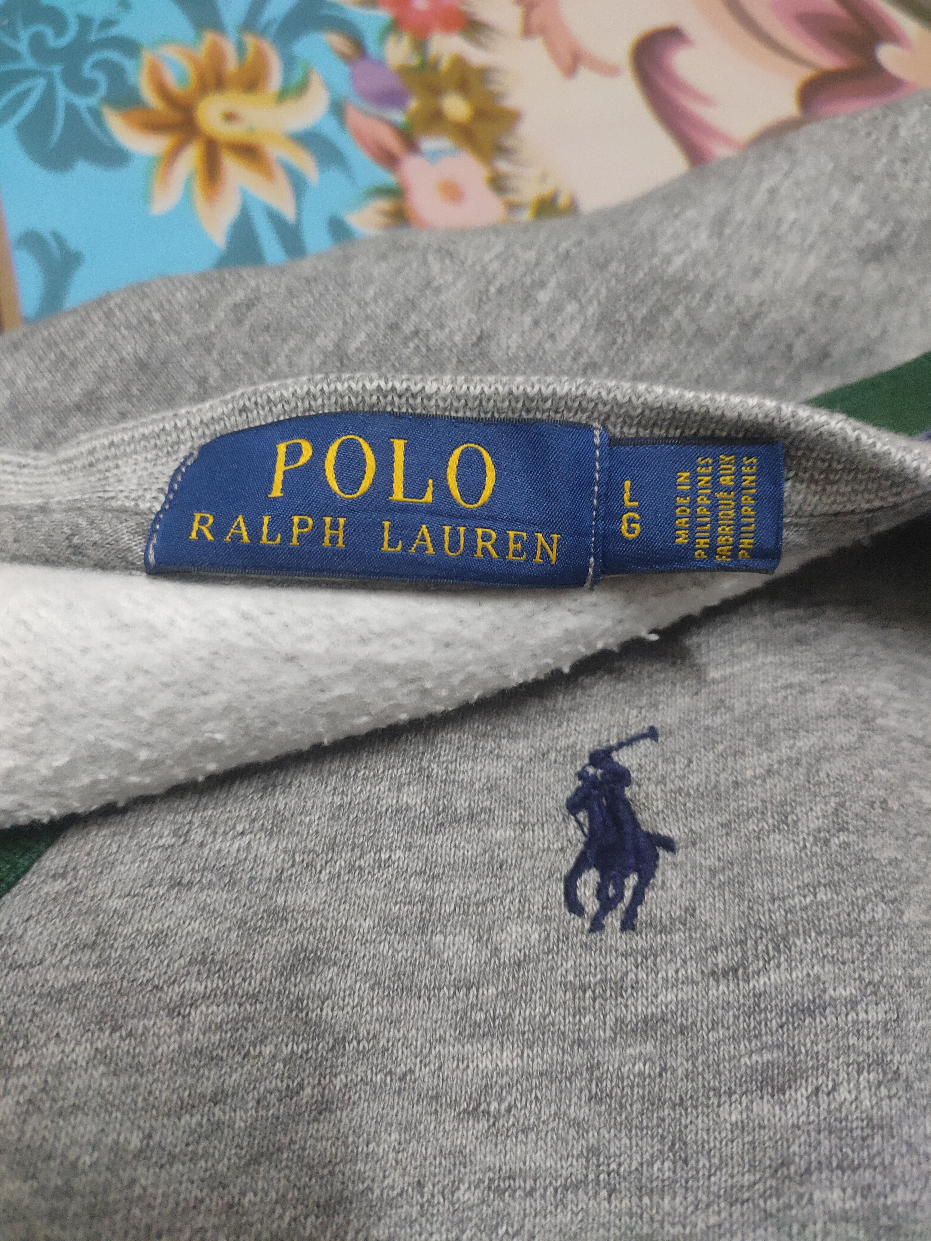 Polo Ralph Lauren Vintage Polo Ralph Lauren V-neck sweatshirt Size US L / EU 52-54 / 3 - 5 Thumbnail