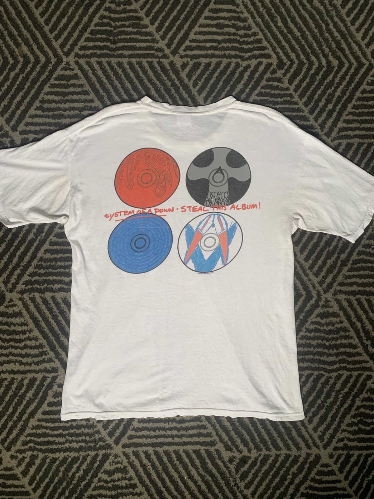 Band Tees × Vintage vintage system of a down Size US XL / EU 56 / 4 - 2 Thumbnail