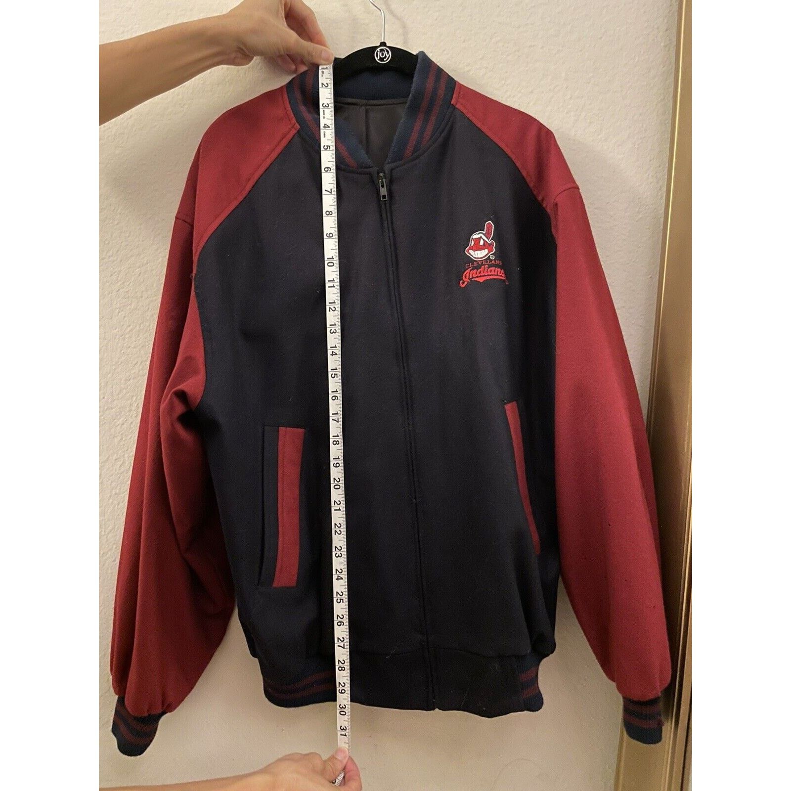 MLB Vintage MLB Cleveland Guardians Indians Varsity Jacket S/M Size US M / EU 48-50 / 2 - 8 Thumbnail