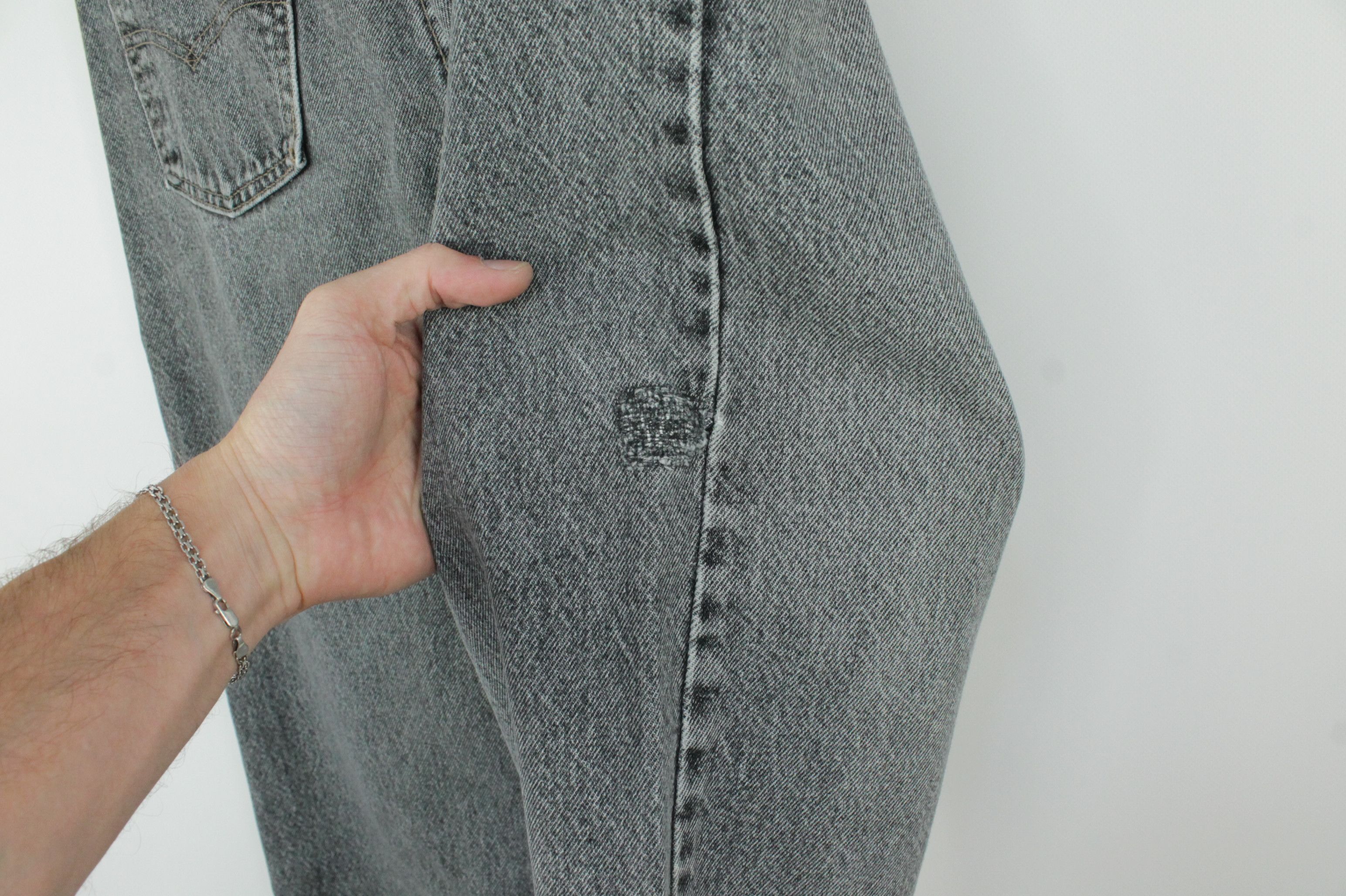 Levi's Vintage Levi's Style 615 Fit Guide Grey Denim Orange Tab Size US 32 / EU 48 - 7 Thumbnail
