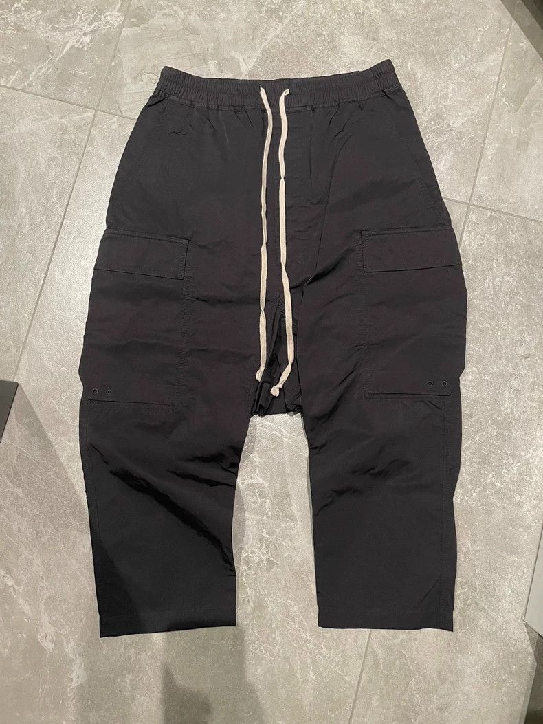 Rick Owens Rick Owens Classic Cargo Cropped Pants-2506 Size US 44 / EU 60 - 1 Thumbnail