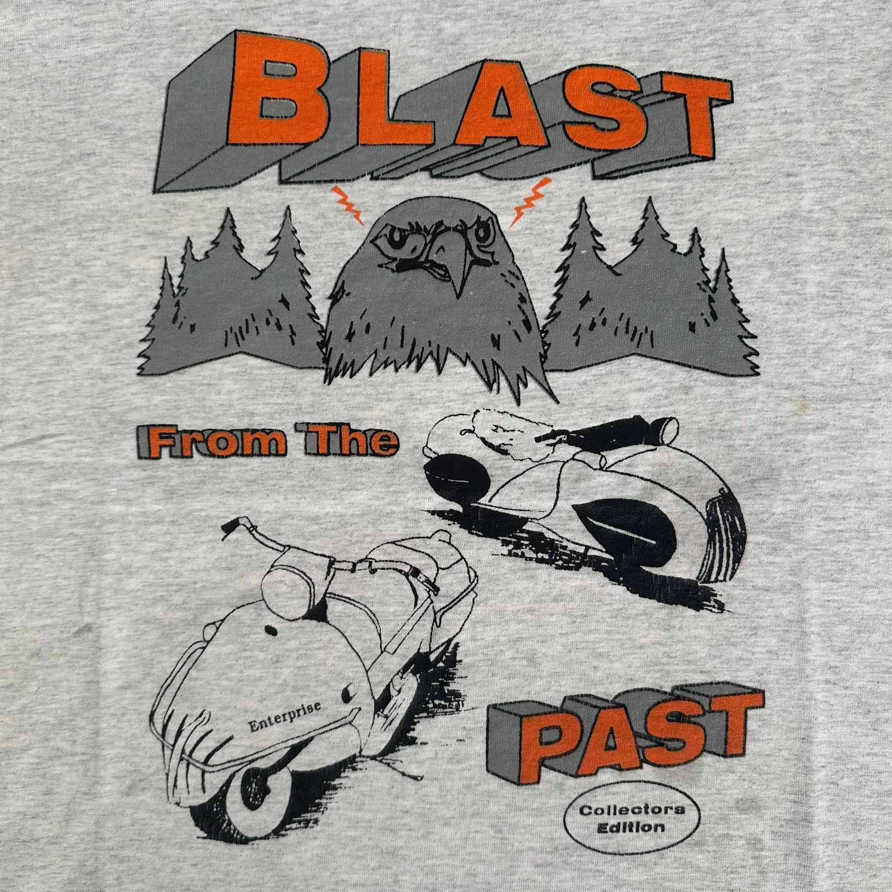 Fruit Of The Loom Vintage 90s Antique Motorcycles T-Shirt Henderson Streamline Size US XL / EU 56 / 4 - 2 Thumbnail