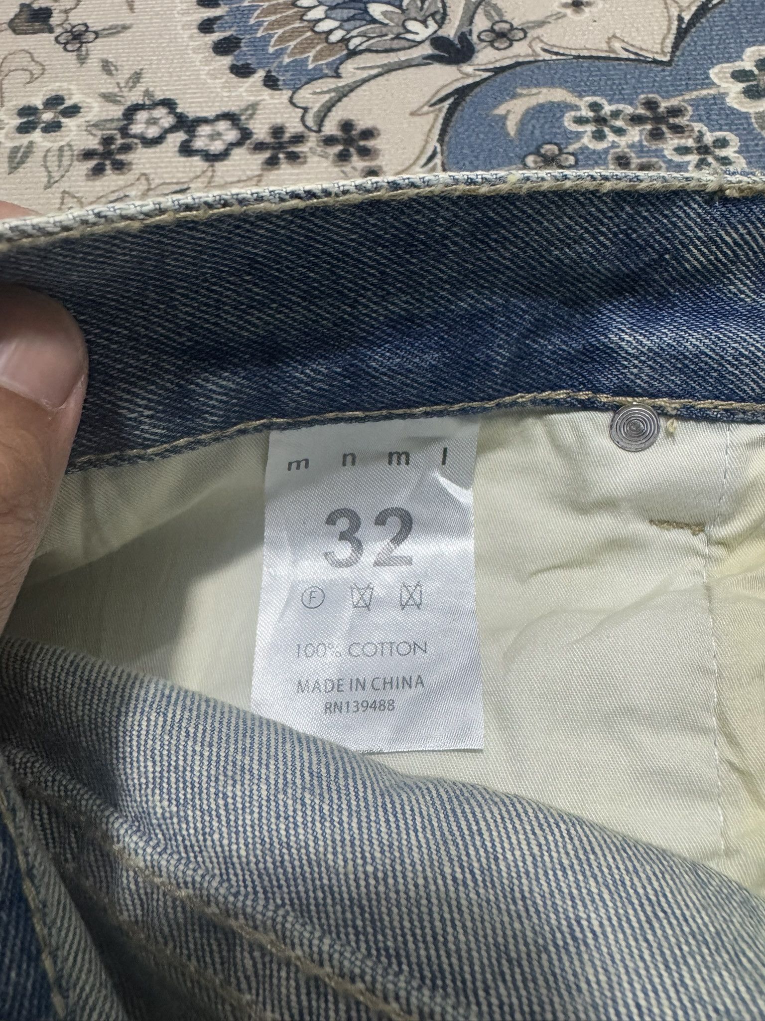 Japanese Brand × MNML MNML 3D Pocket Patches Hypebeast Jeans Size US 32 / EU 48 - 8 Thumbnail