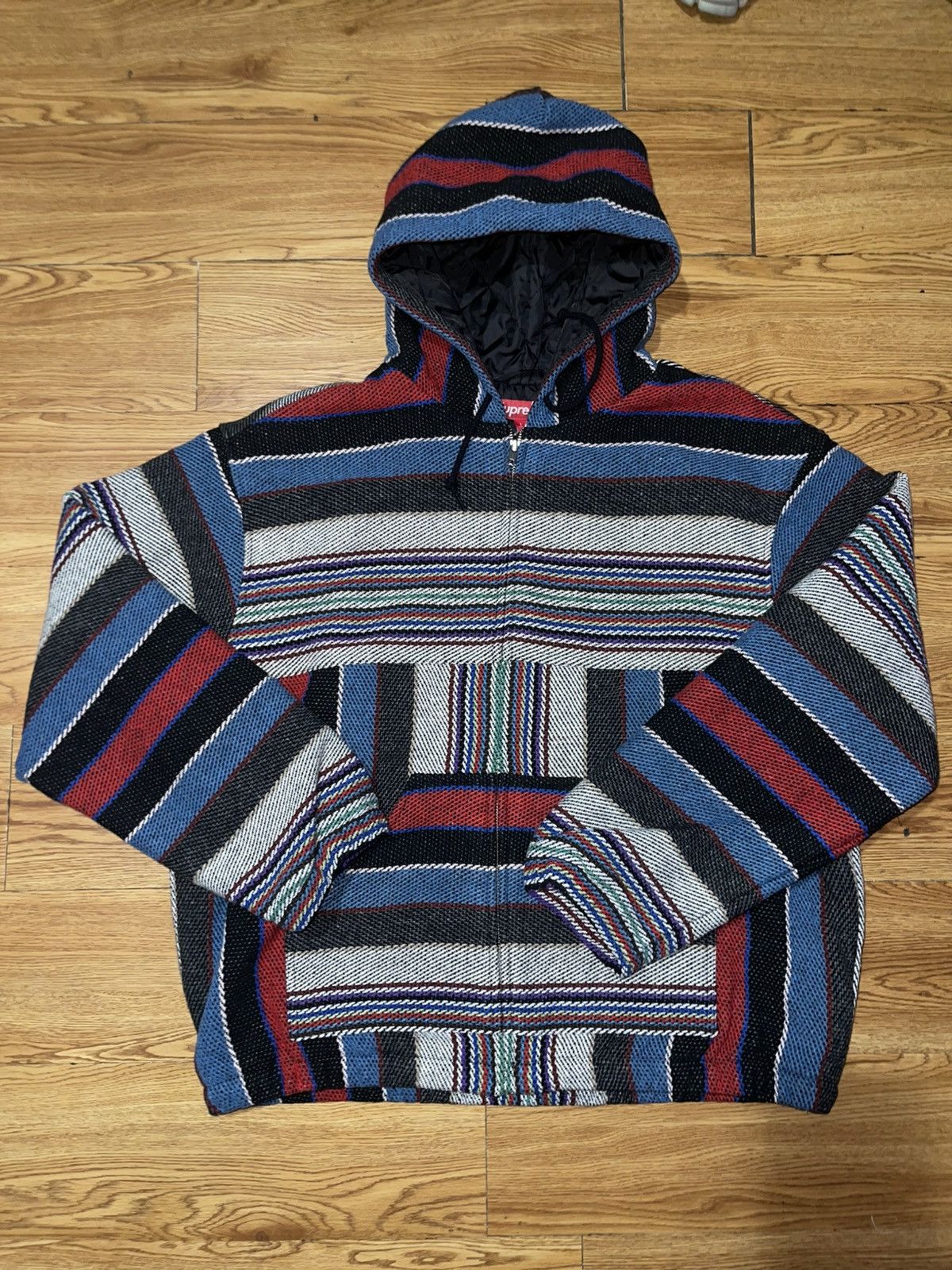 Supreme Patchwork Madras Hooded Jacket　S Supreme GOODENOUGH Patchwork Madras Hooded Jacket (SS25) - $368