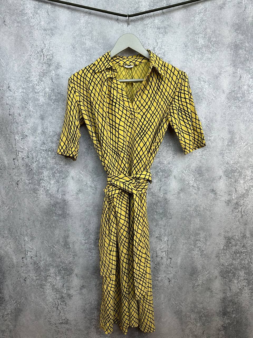 Other TOAST Belted Collar Dress Abstract Pockets Viscose Oversized Size M / US 6-8 / IT 42-44 - 2 Thumbnail