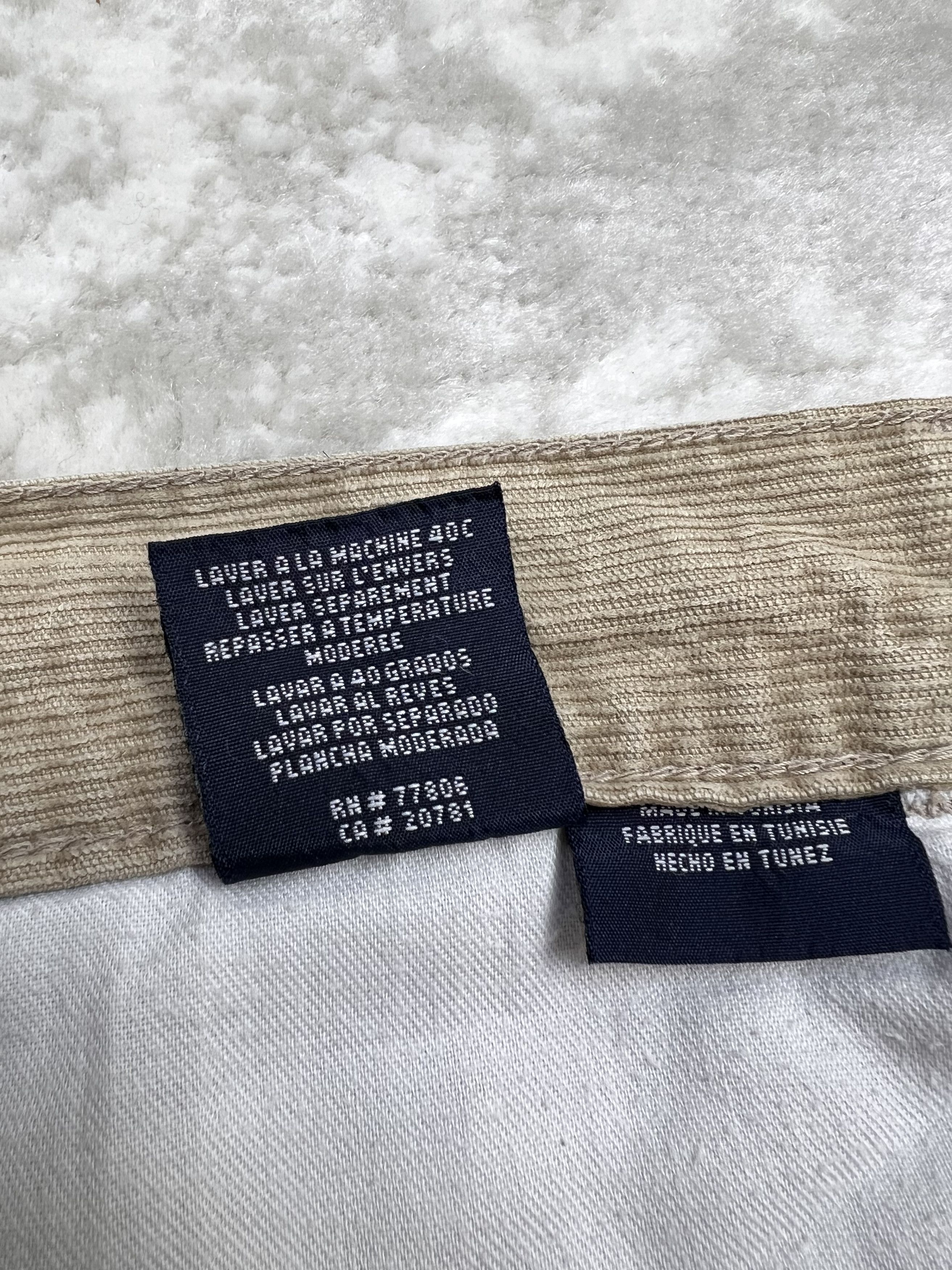 Tommy Hilfiger Tommy Hilfiger Midtown Corduroy Pants Beige W31 Size US 31 - 20 Thumbnail