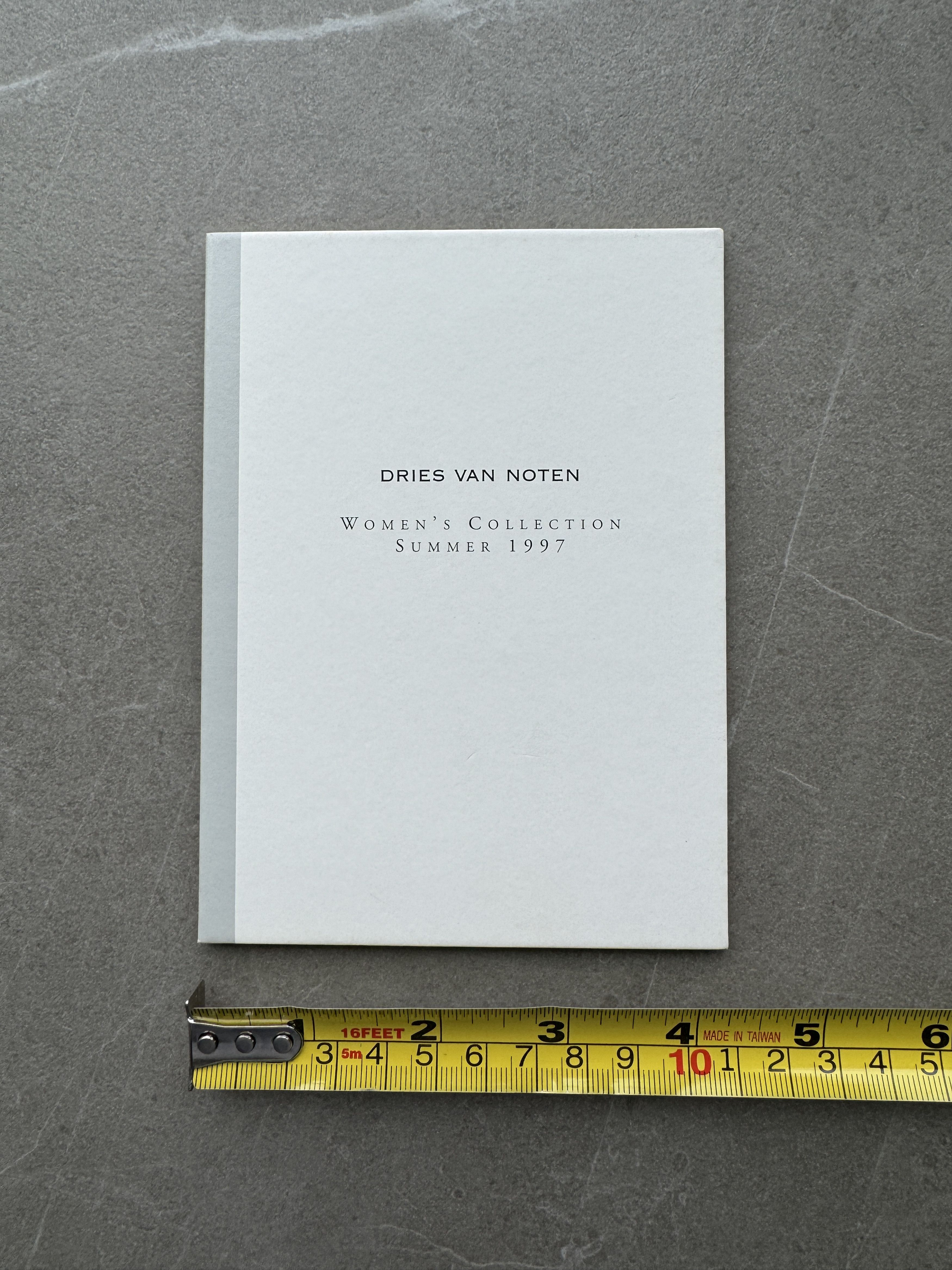 Dries Van Noten Dries Van Noten 1997 Summer Women's Fashion Cardboard Stand Size ONE SIZE - 10 Thumbnail