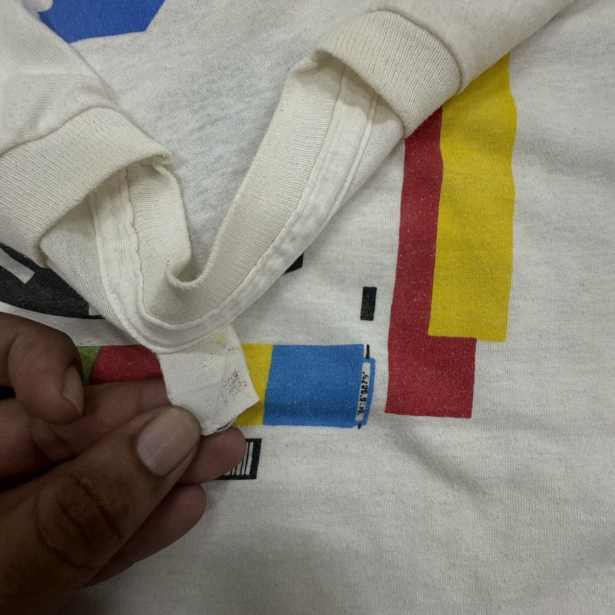Band Tees × Vintage Vintage 90s ACTV Techno Music Size US L / EU 52-54 / 3 - 5 Thumbnail