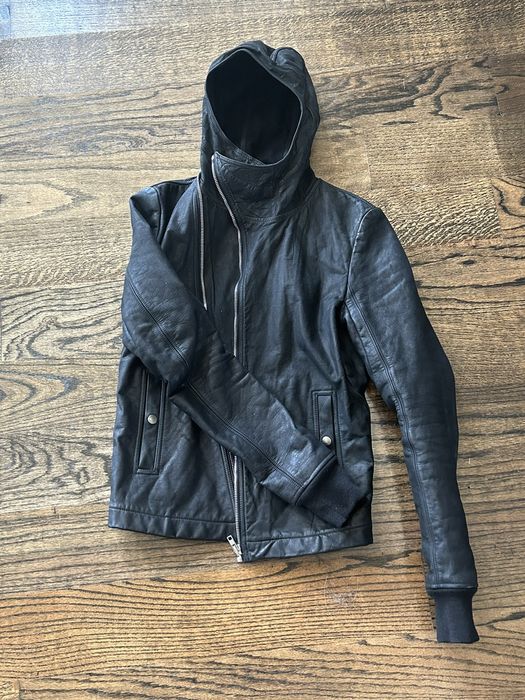 Rick owens bullet leather on sale jacket