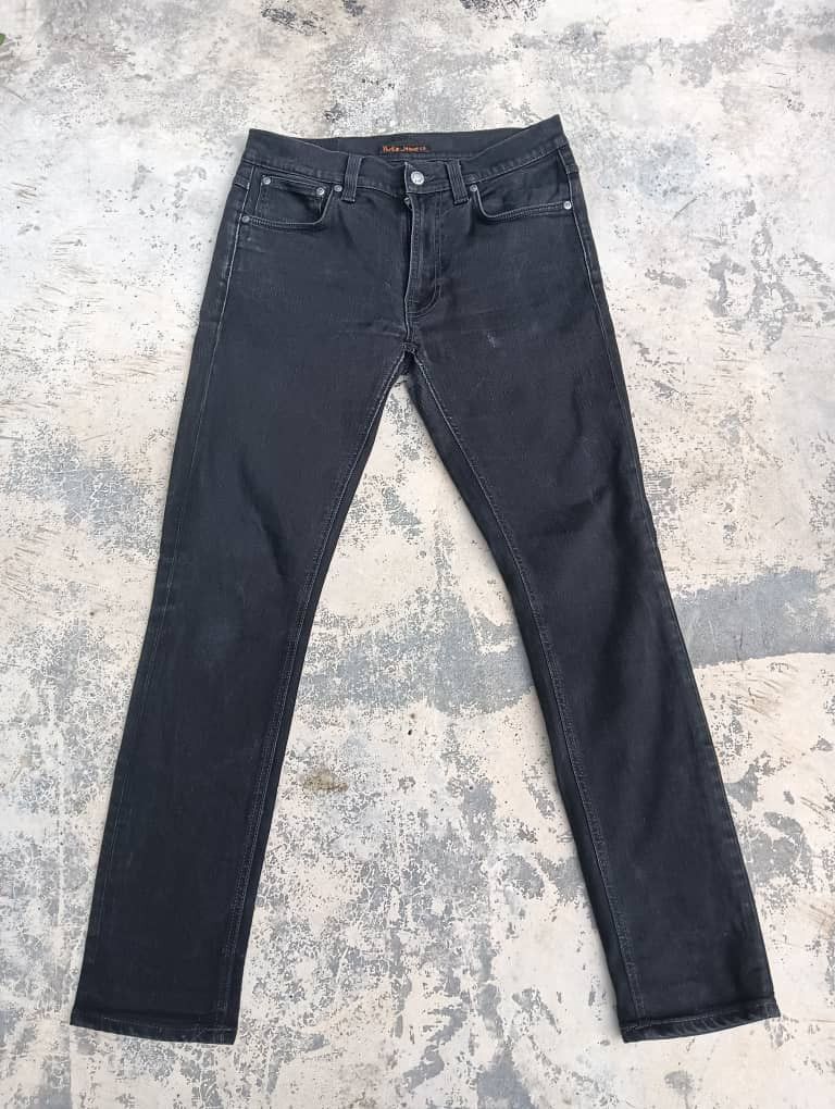 Nudie Jeans × Vintage Distressed nudie jeans size 32 Size US 32 / EU 48 - 1 Thumbnail