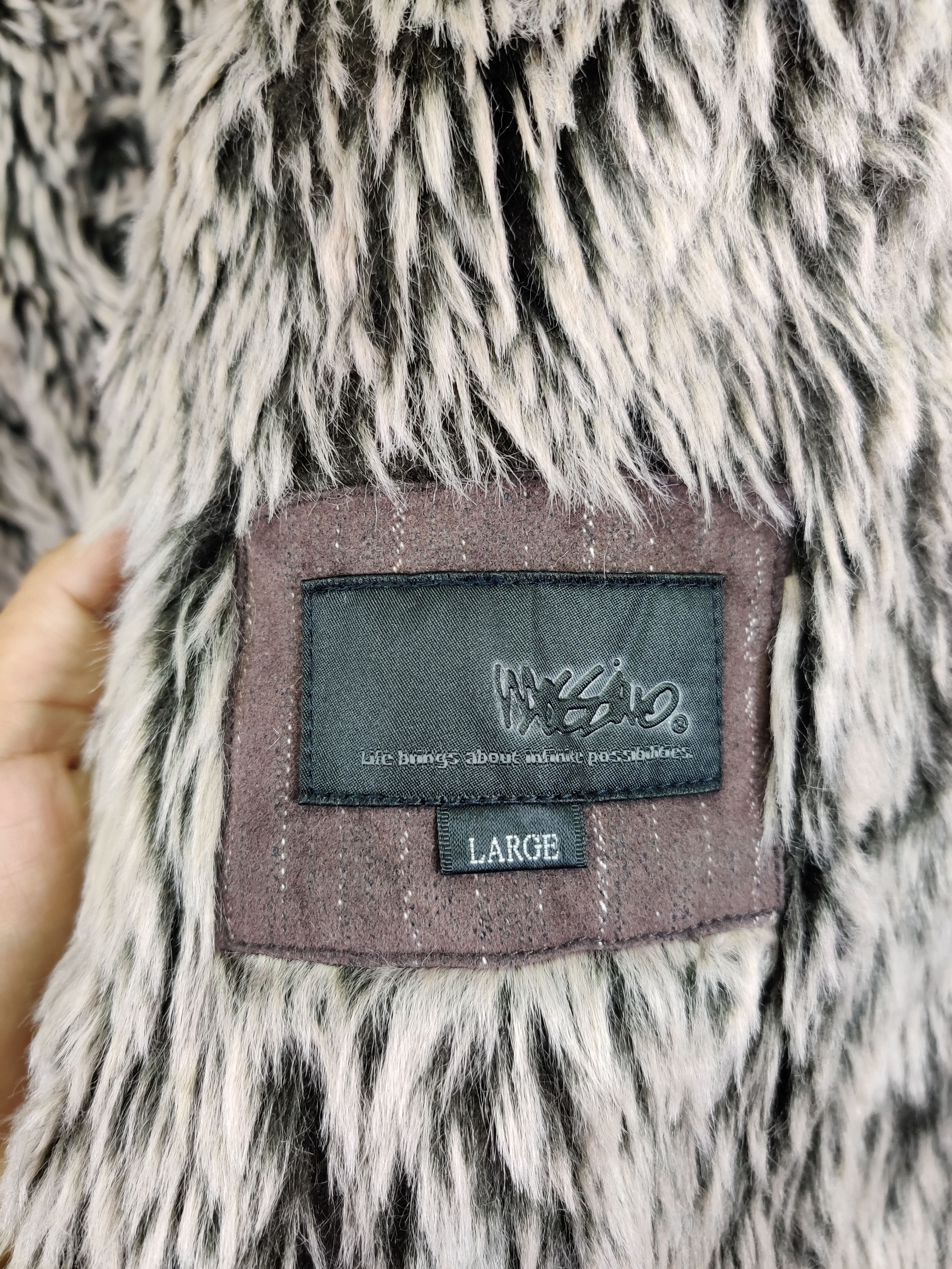 Mossimo Vintage Mossimo Shearling Fur Studded Jacket Size US L / EU 52-54 / 3 - 15 Thumbnail