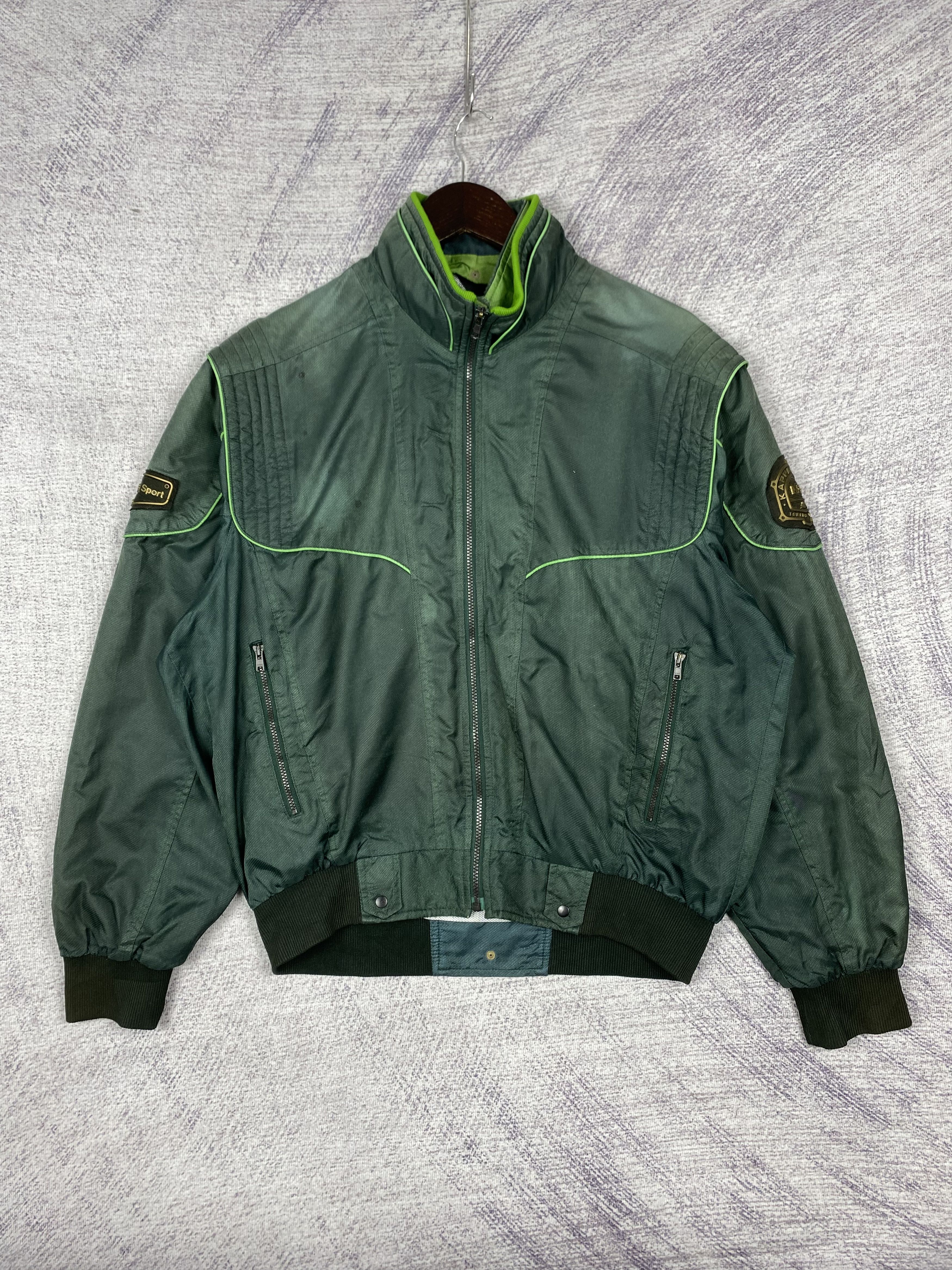 Japanese Brand Vintage Japanese Brand Zip Up Bombers Jacket Size US M / EU 48-50 / 2 - 1 Thumbnail