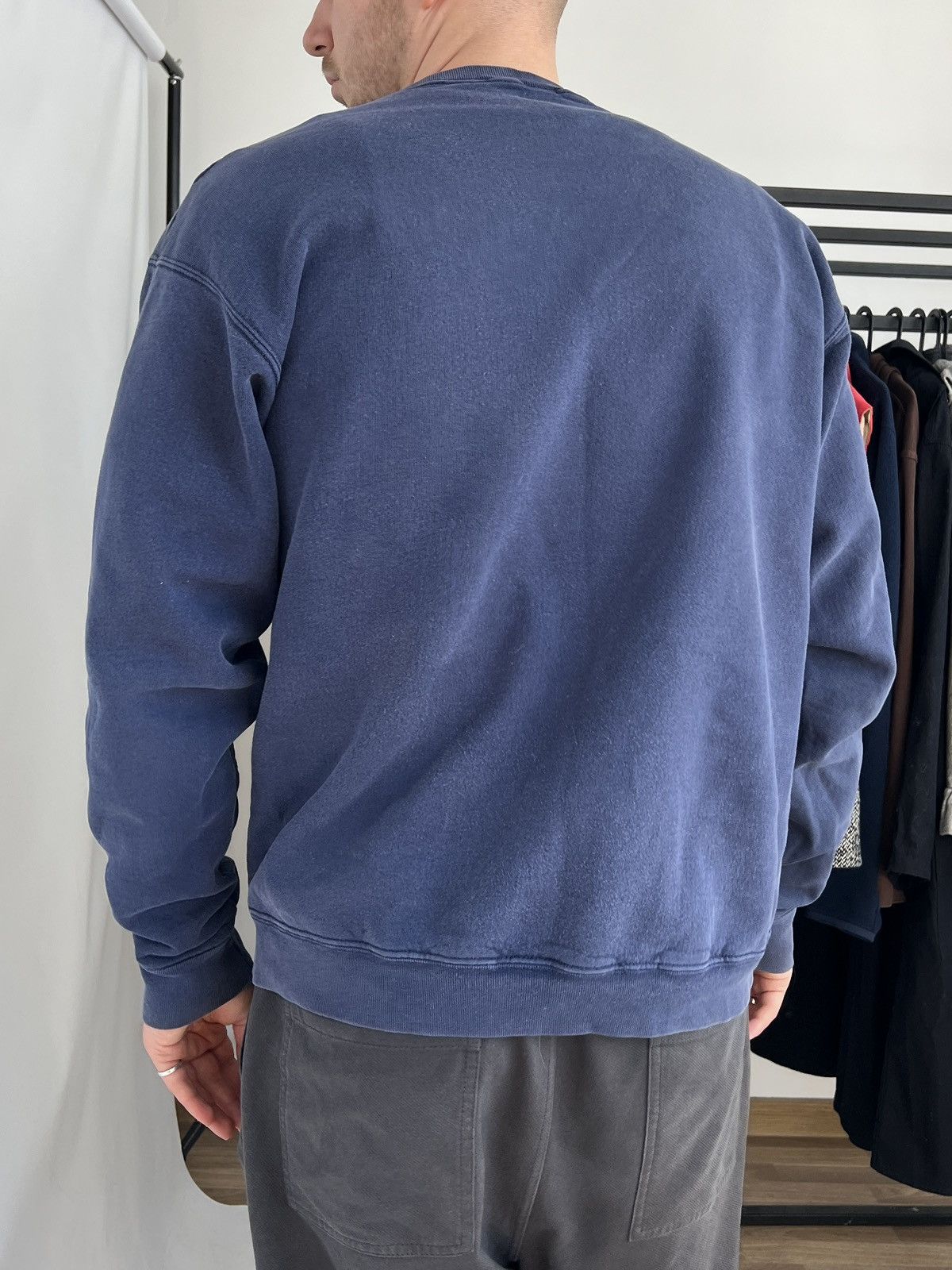 Fruit Of The Loom Vintage Maple Skateboards Cotton Navy Sweatshirt Size XL Size US XL / EU 56 / 4 - 3 Thumbnail