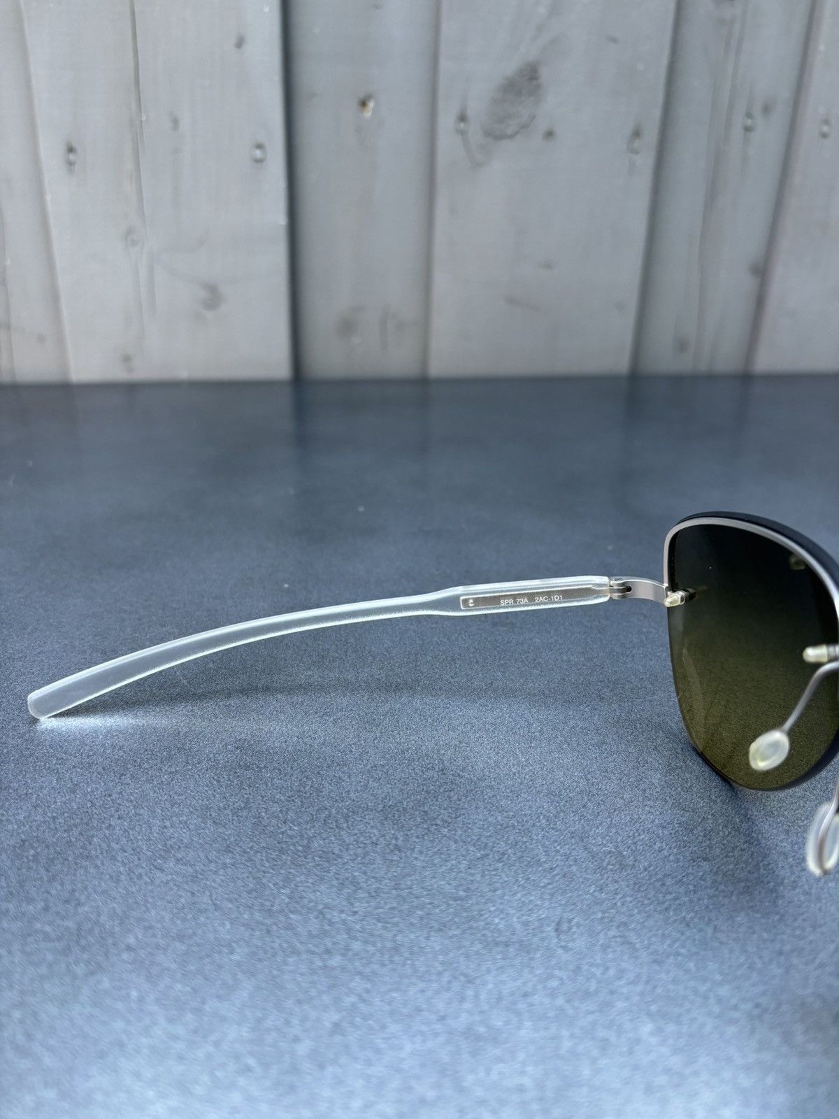 Prada × Vintage S/S 2000 Prada Sunglasses SPR 73A Rimless Vintage Prada Y2K Size ONE SIZE - 12 Thumbnail