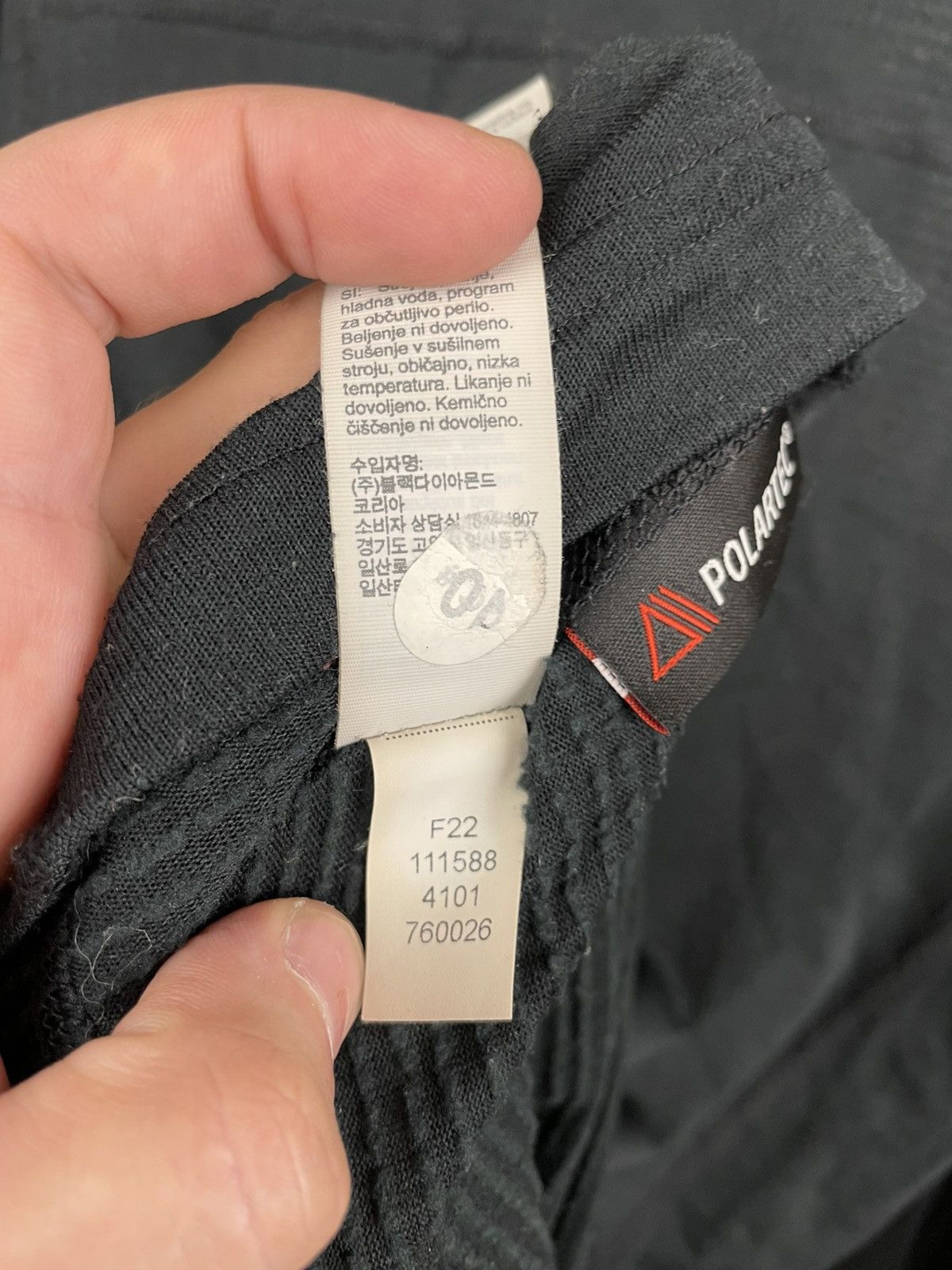 Black Diamond Black diamond black light fleece Size US M / EU 48-50 / 2 - 6 Thumbnail