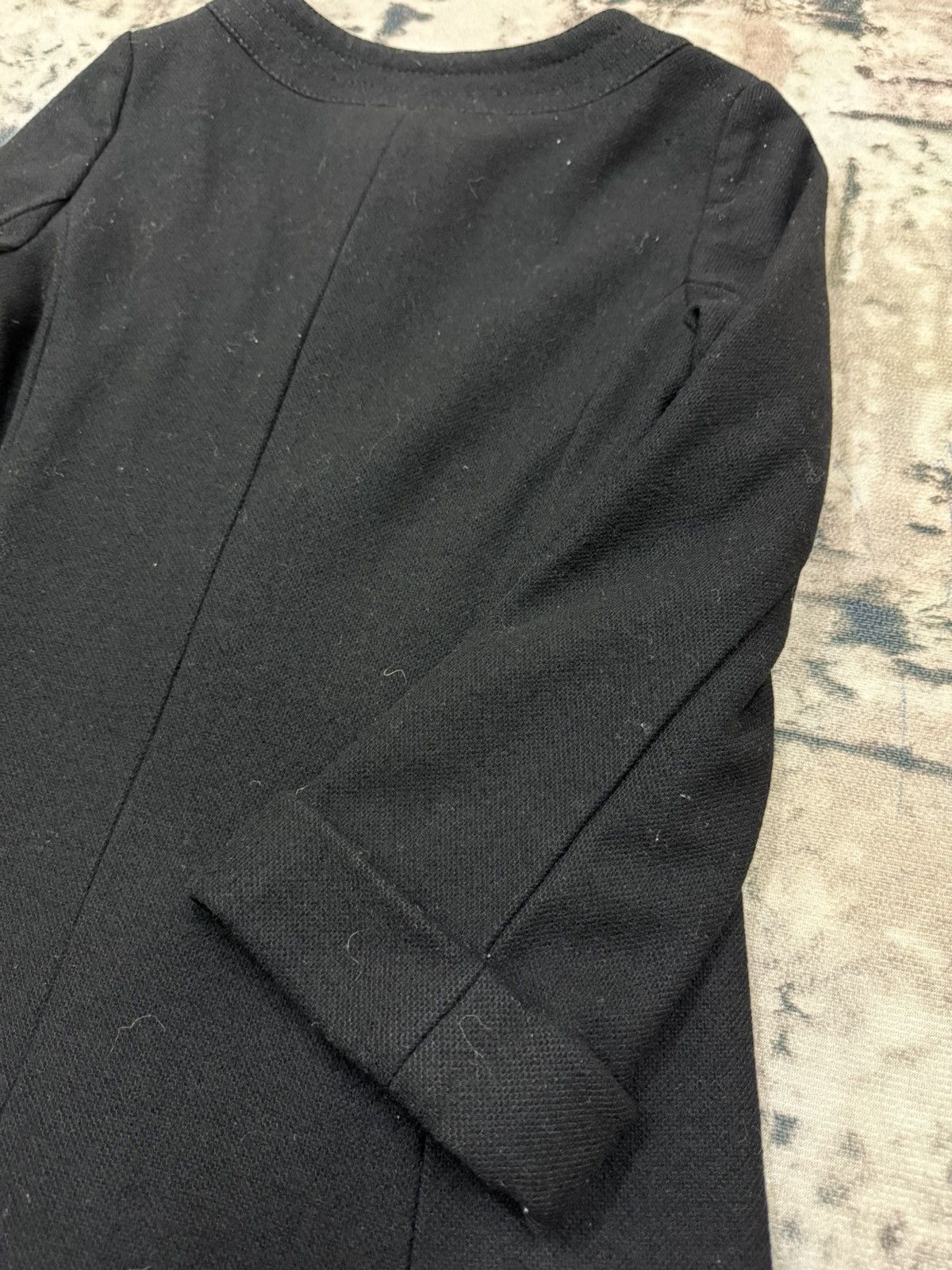 Designer × Sonia Rykiel Sonia Rykiel Knit Black Cardigan Button Up Jacket Size S / US 4 / IT 40 - 11 Thumbnail