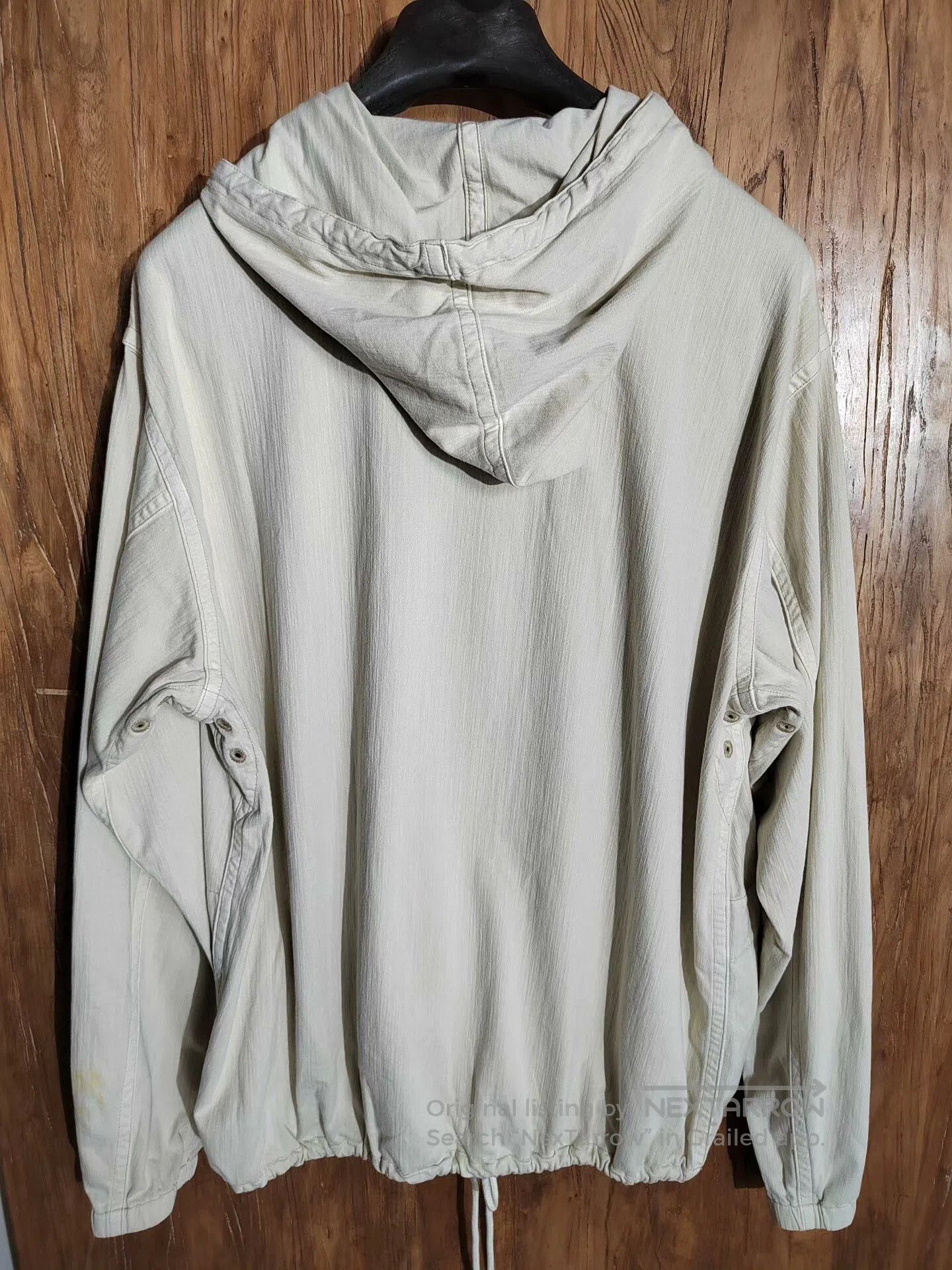 RRL Ralph Lauren RRL White Hooded Jacket with Pockets. Size US XL / EU 56 / 4 - 4 Thumbnail
