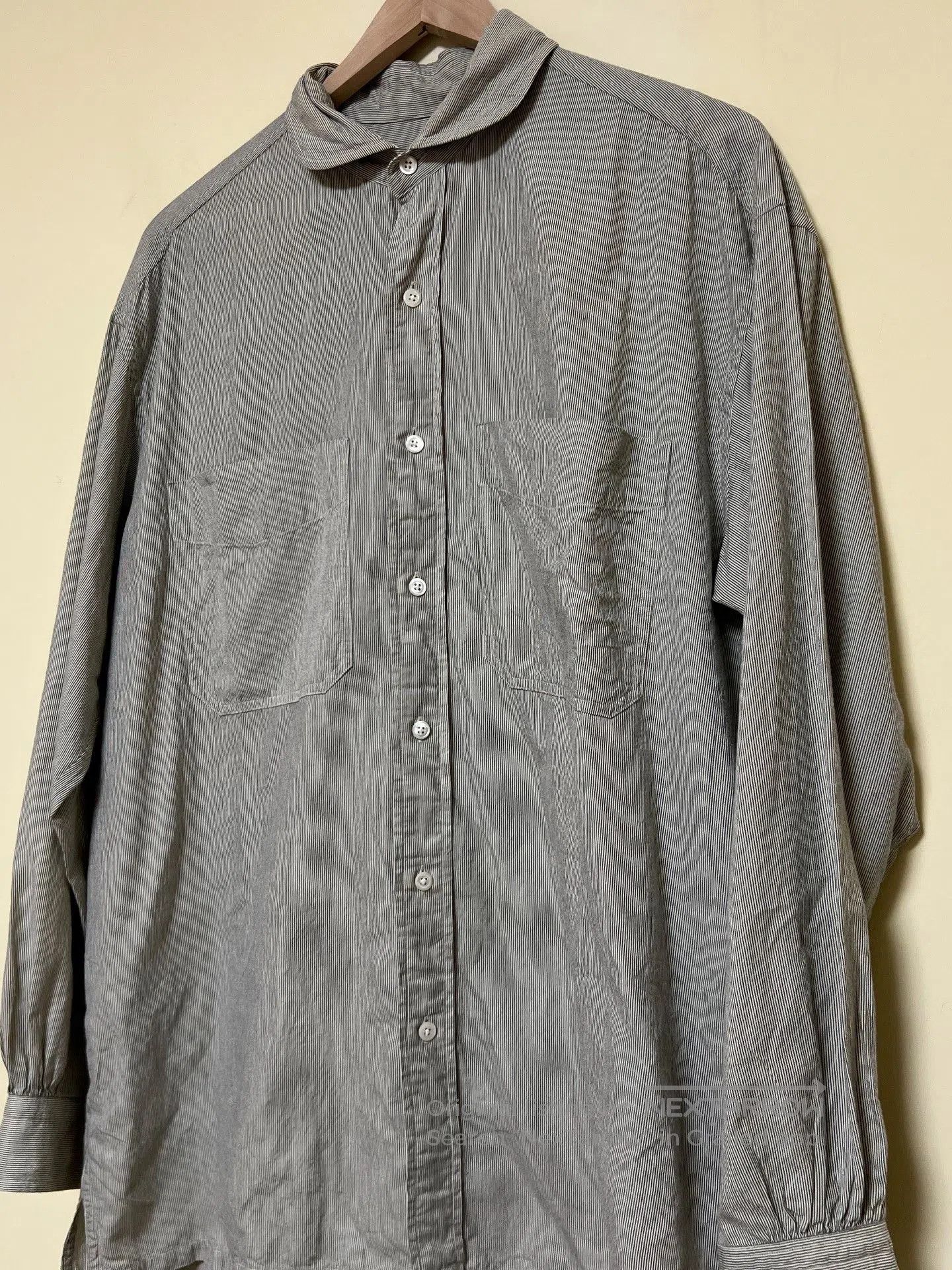 Porter Classic Porter Classic Wide Pocket Stripe Shirt. Size US M / EU 48-50 / 2 - 1 Thumbnail