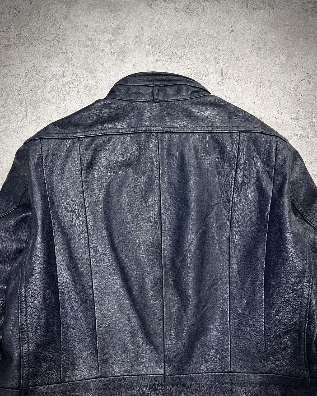 Japanese Brand Nicole Leather Riders Jacket Vkei Size US S / EU 44-46 / 1 - 6 Thumbnail