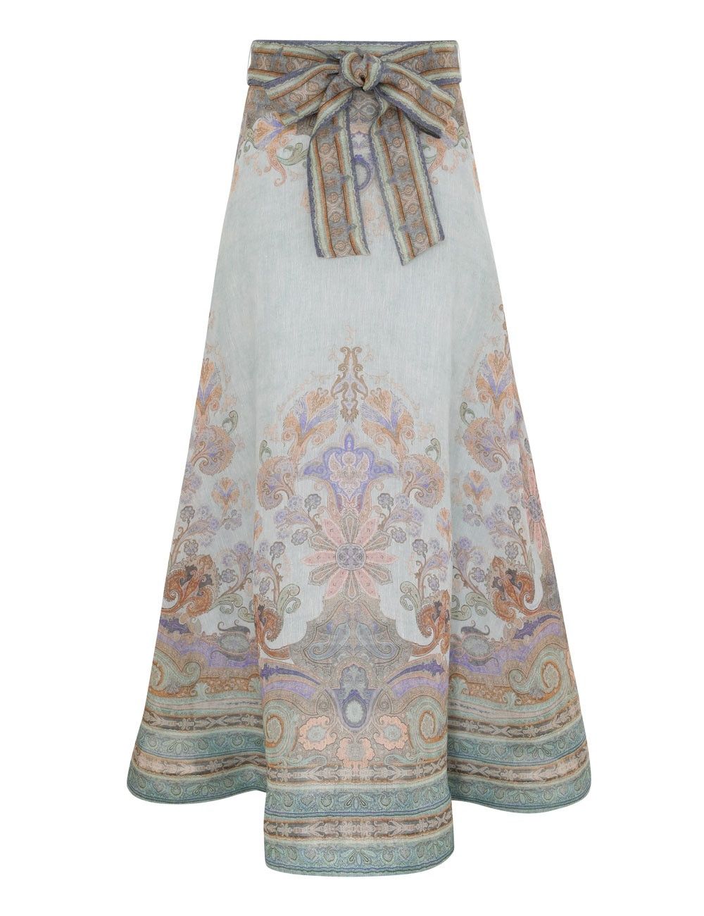 Zimmermann oc11z0825 Eden Maxi Skirt in Multicolor Size 32" / US 10 / IT 46 - 1 Thumbnail
