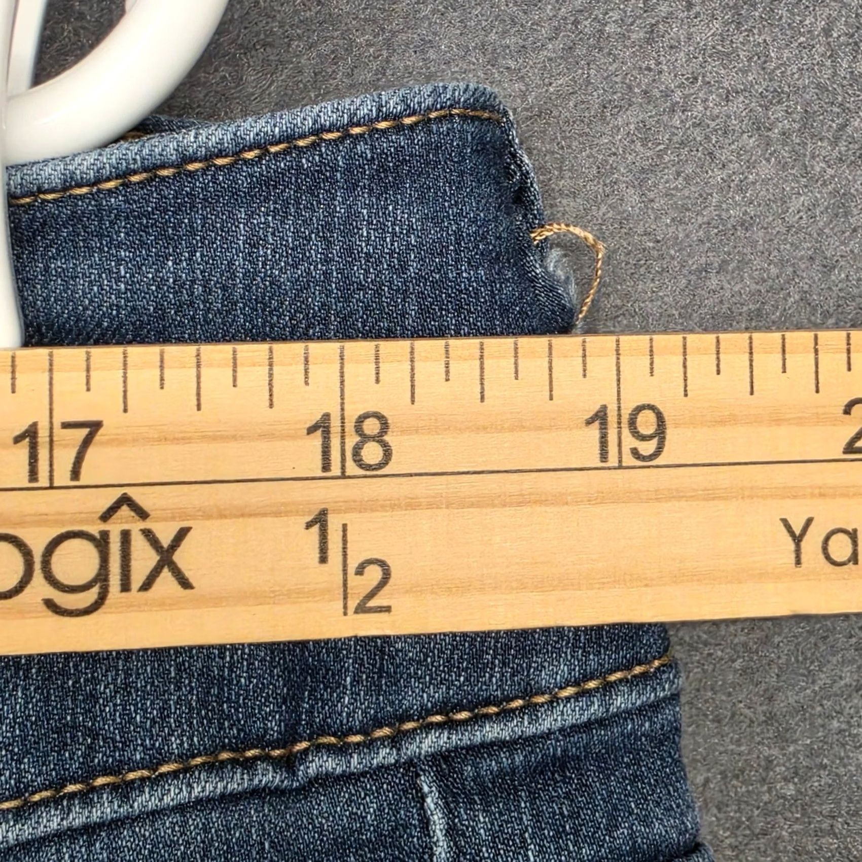 Torrid Torrid Jeans Womens 20S Blue Skinny Denim Pants Crop Casual 25" Inseam Size 42" / US 20 - 4 Thumbnail
