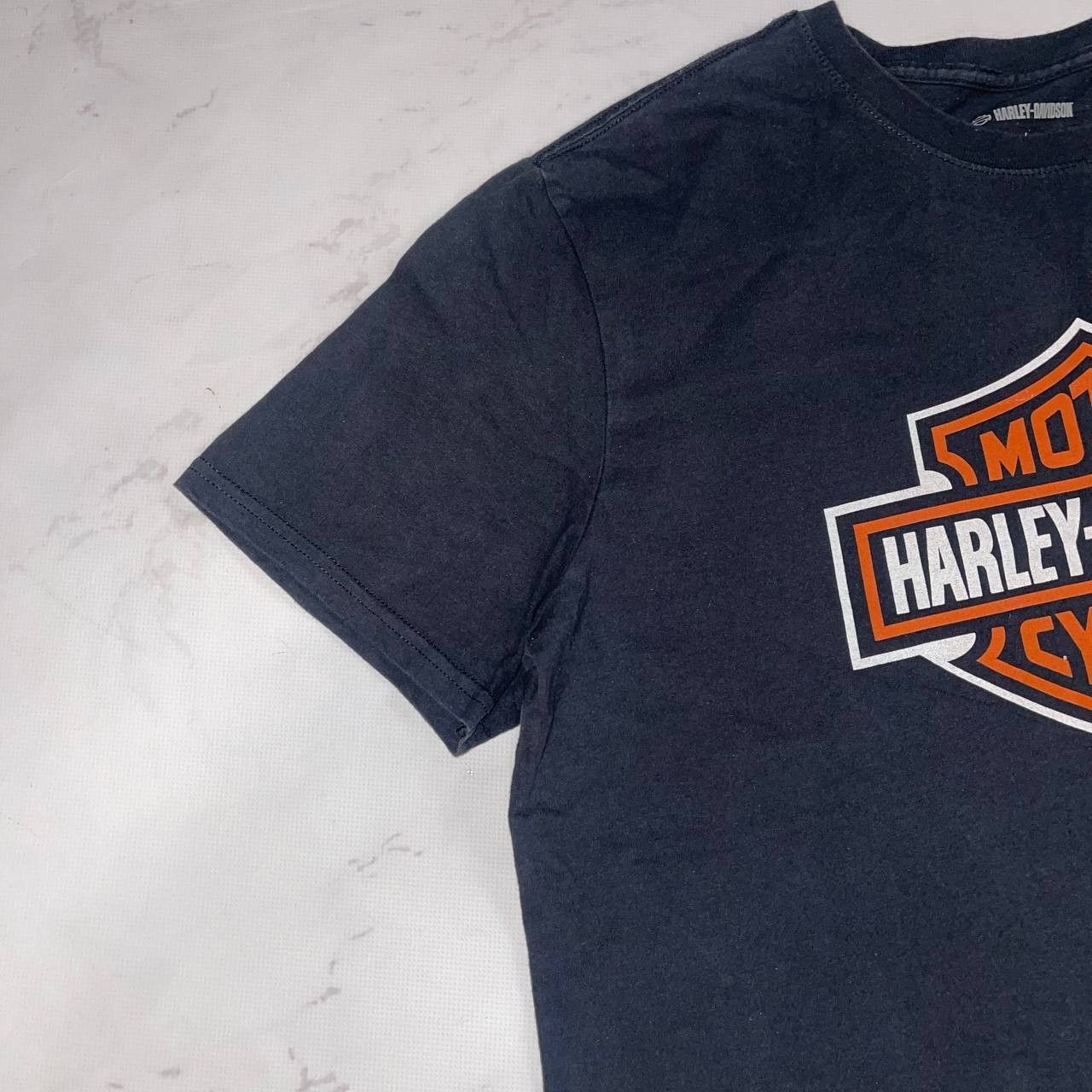 Harley Davidson Vintage Y2K Harley Davidson motorcycle t-shirt Size L Black Size US L / EU 52-54 / 3 - 5 Thumbnail
