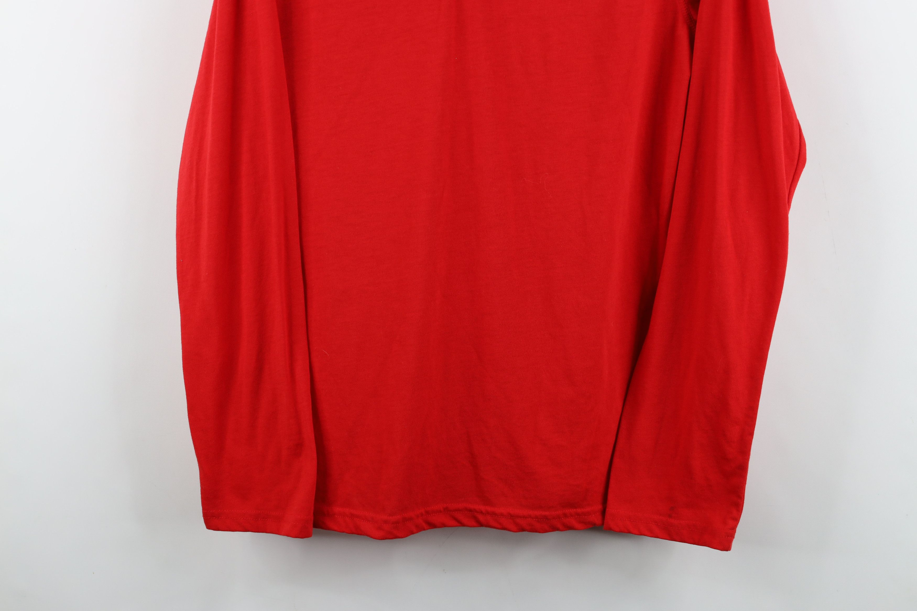 Adidas Adidas Red Wings Hockey Half Zip Pullover T-Shirt Red Size US M / EU 48-50 / 2 - 3 Thumbnail