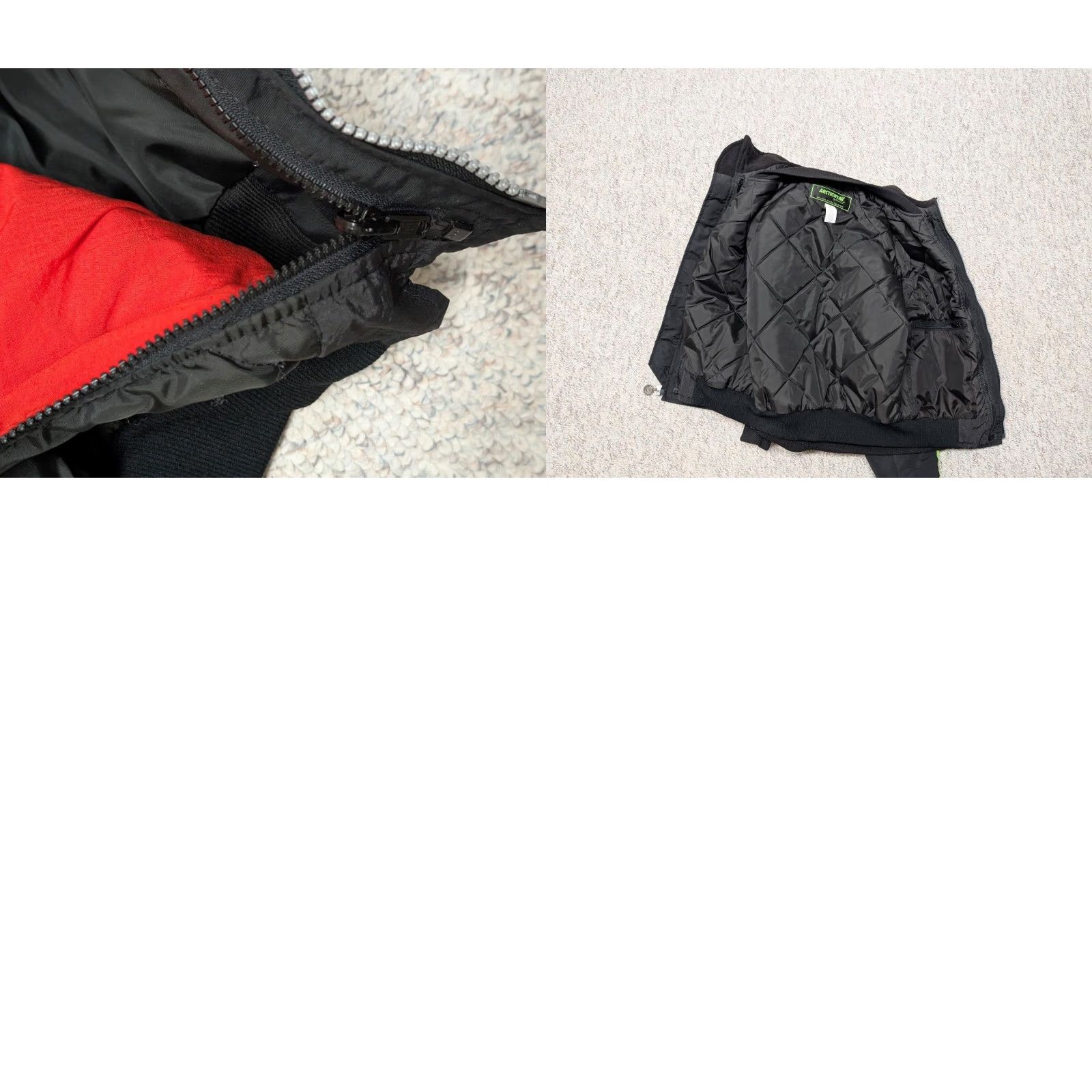 Vintage VINTAGE Arctic Cat USA made 2-in-1 Jacket Snowmobile Men S Flames USA Made ARCTIC CAT Size US S / EU 44-46 / 1 - 8 Thumbnail
