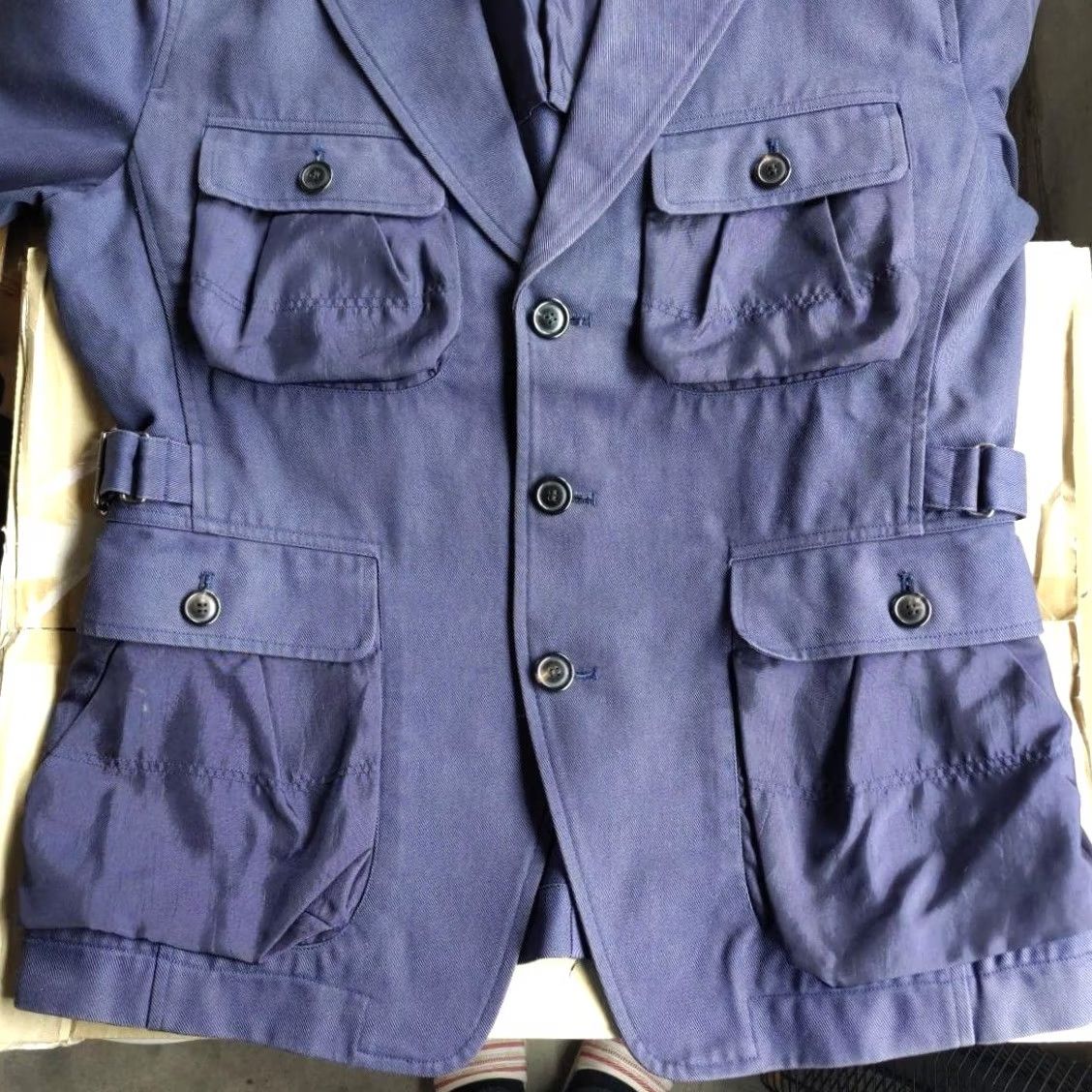 Issey Miyake ISSEY MIYAKE JACKET Men XL Multicolor Cotton Parachute Hunting Casual Apparel Shirt? Size US XL / EU 56 / 4 - 6 Thumbnail