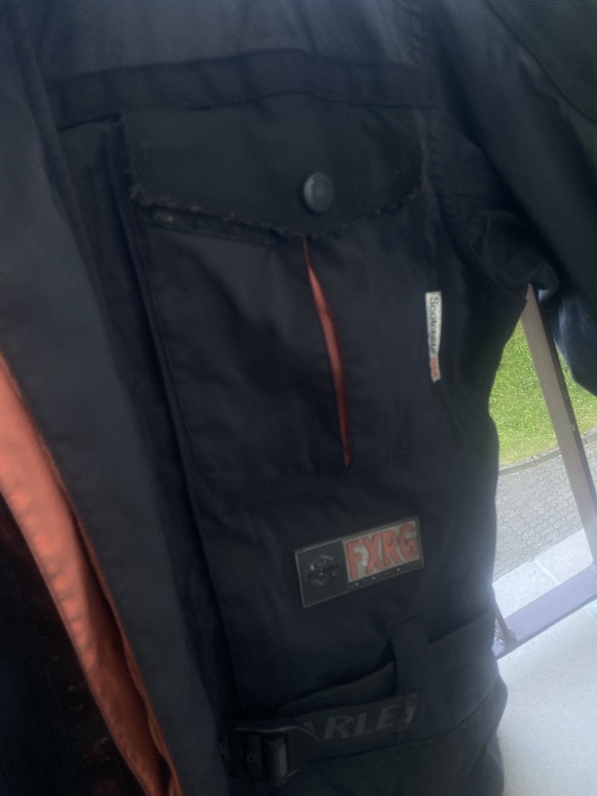 Harley Davidson Vintage harley davidson big logo on back racing jacket 00s Size US M / EU 48-50 / 2 - 11 Thumbnail
