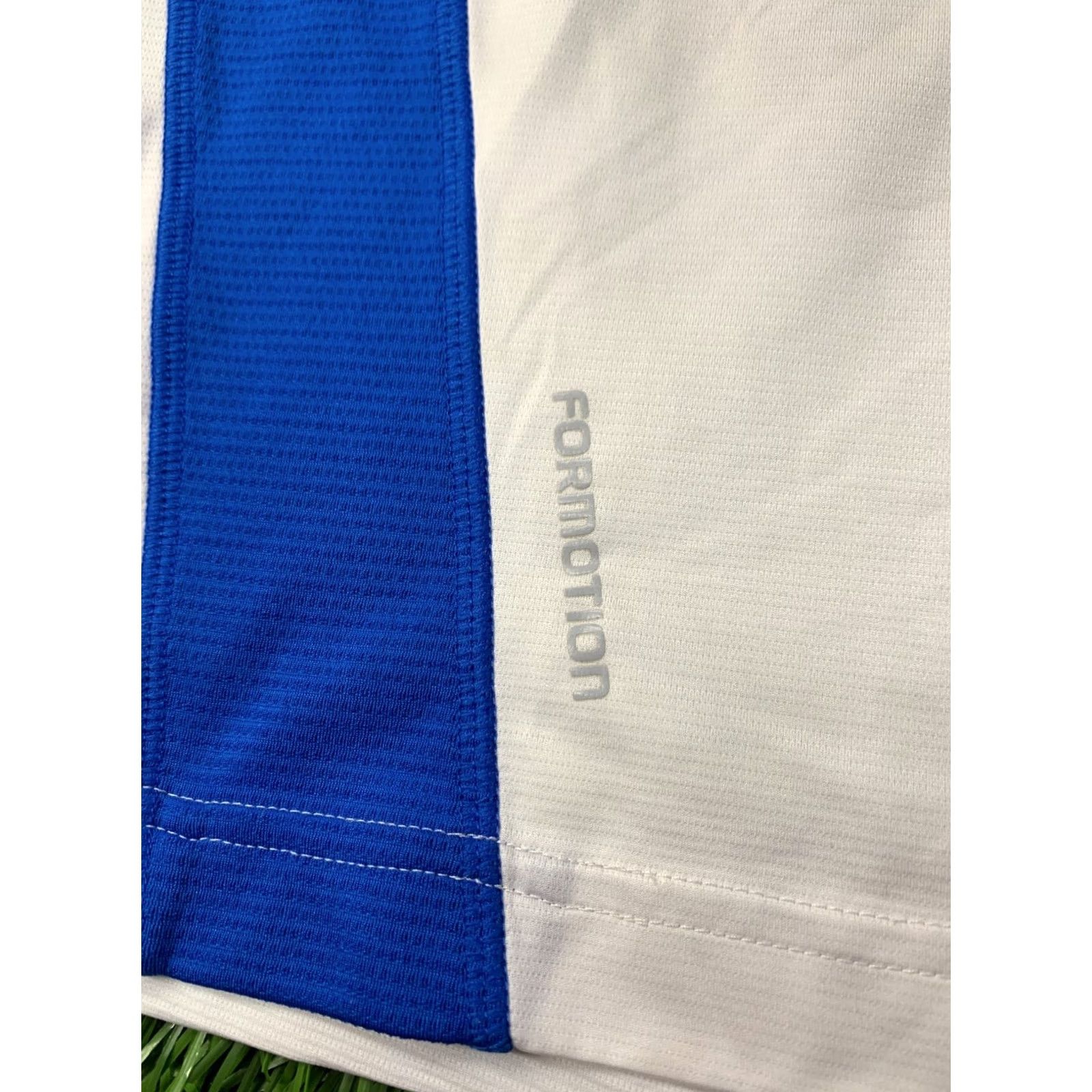 Adidas ADIDAS PERFORMANCE SHIRT Men Short Sleeve T-Shirt 2012 Base Training Running 100% Polyester White Blue Yellow XS? Size US S / EU 44-46 / 1 - 4 Thumbnail