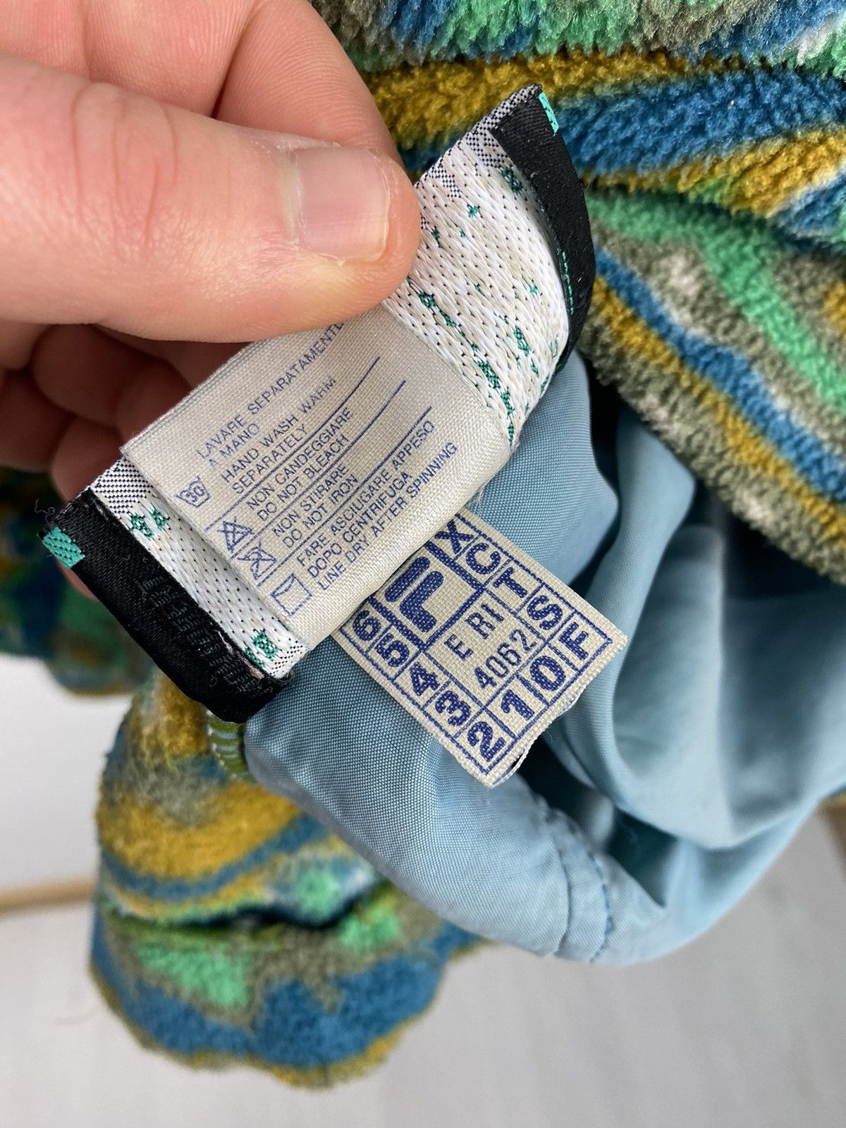 Fila Vintage Fila Aztec Fleece Over Print Y2K like Patagonia Size US XL / EU 56 / 4 - 13 Thumbnail