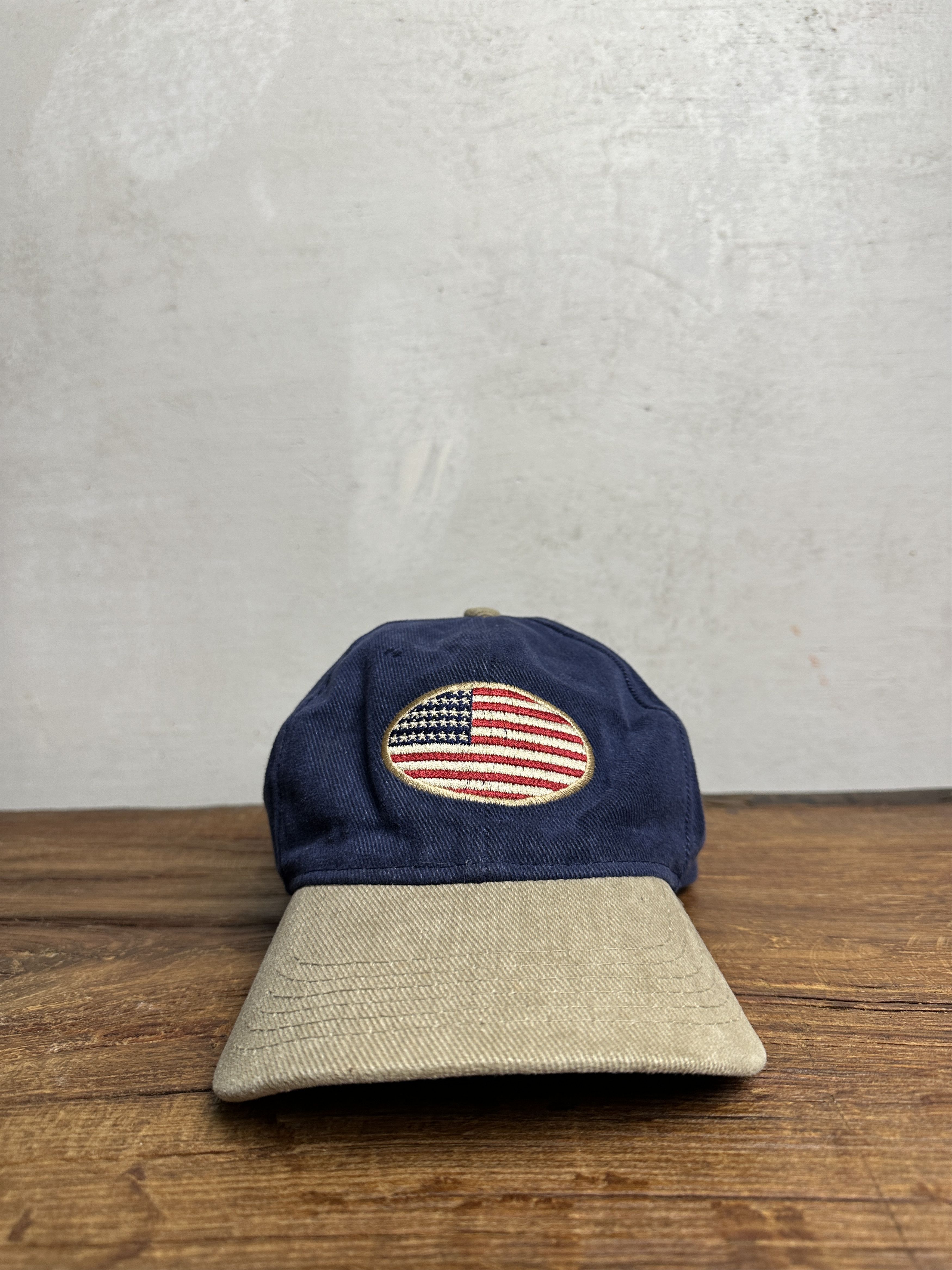 Vintage Vintage US Flag Logo Cap Size ONE SIZE - 3 Thumbnail