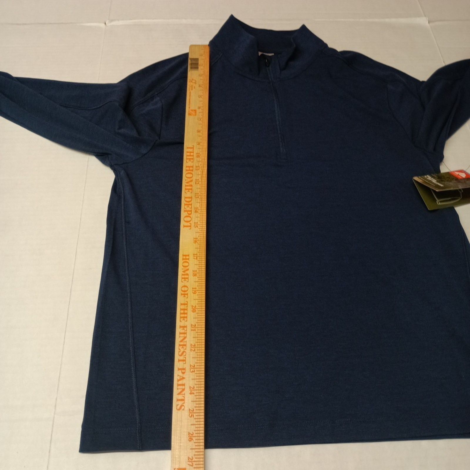 Other Ozark Trail Mens Quarter Zip Pullover Size M Blue Wool Blend Size US M / EU 48-50 / 2 - 8 Thumbnail