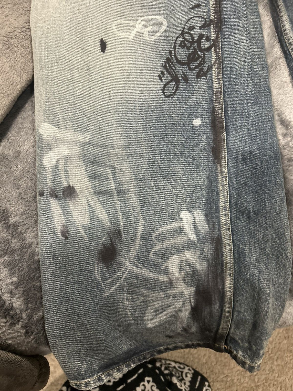 Balenciaga Balenciaga graffiti skater denim Size US 33 - 3 Thumbnail