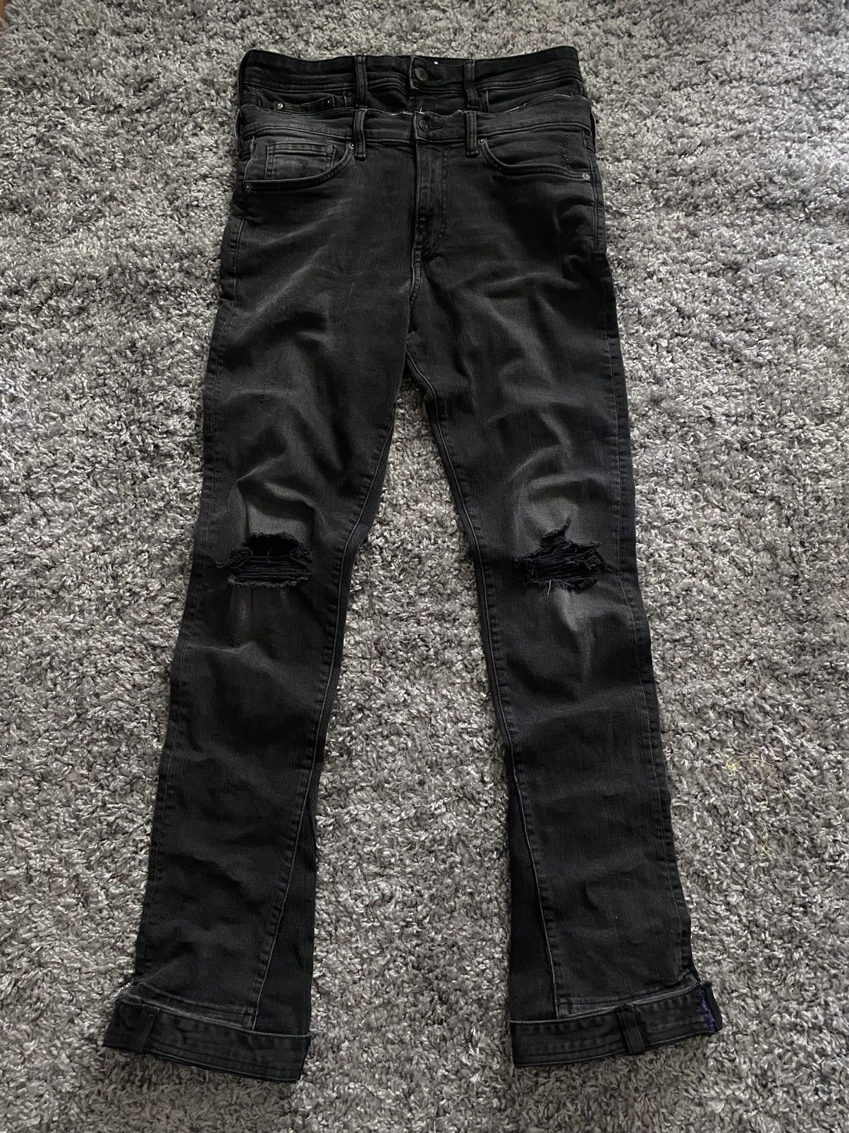 Other Doublewaist Skinny Flared Jeans Size US 30 / EU 46 - 1 Thumbnail