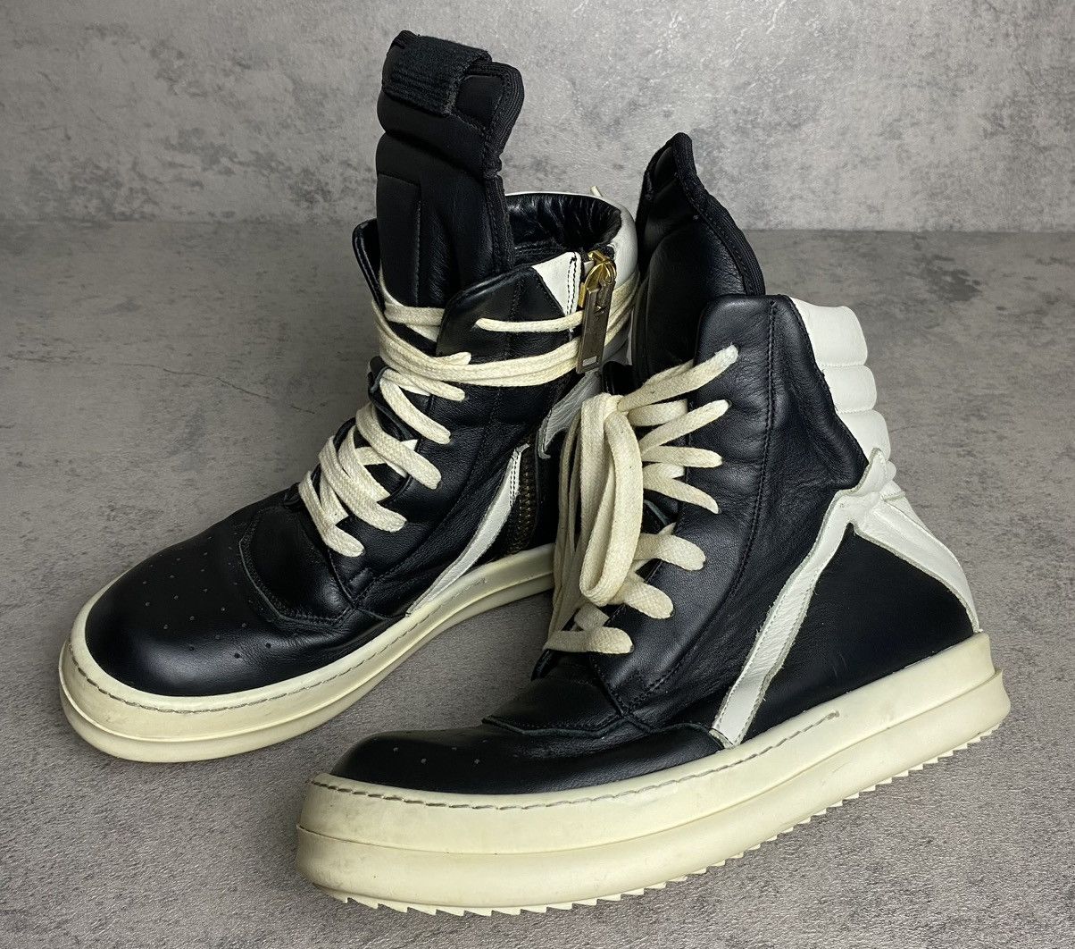 Rick Owens RICK OWENS - GEOBASKET HIGH- SAMPLE PAIR Size US 6 / IT 36 - 7 Thumbnail