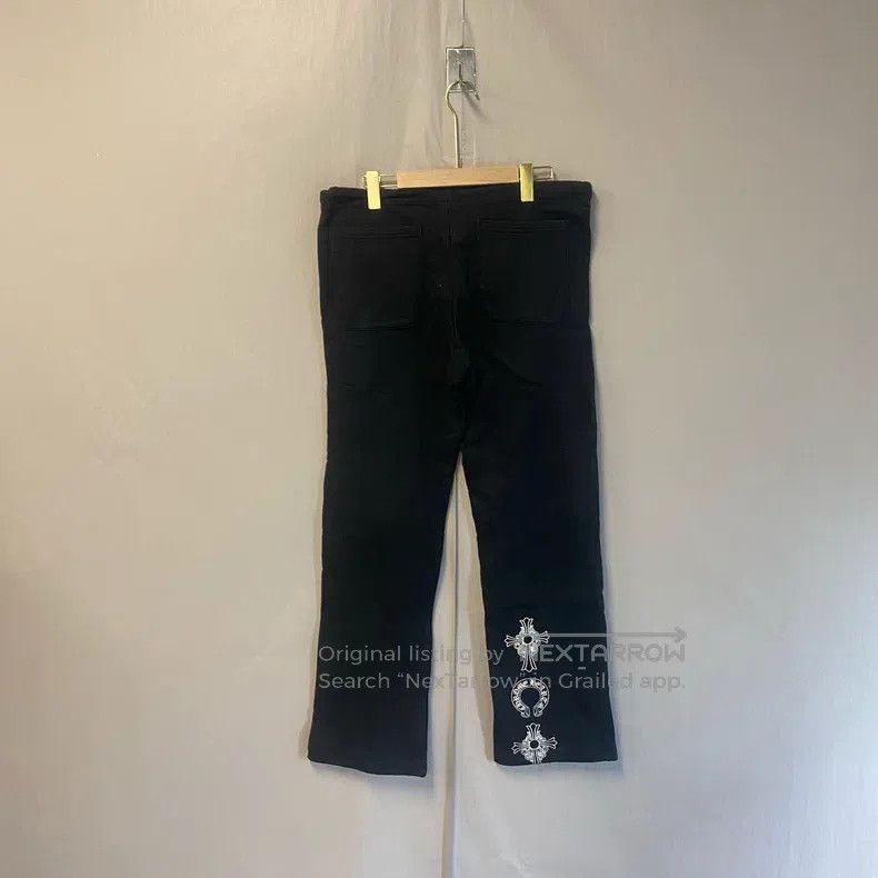Chrome Hearts CHROME HEARTS Size M Black horseshoe Sanskrit casual pants Size US 31 - 2 Thumbnail