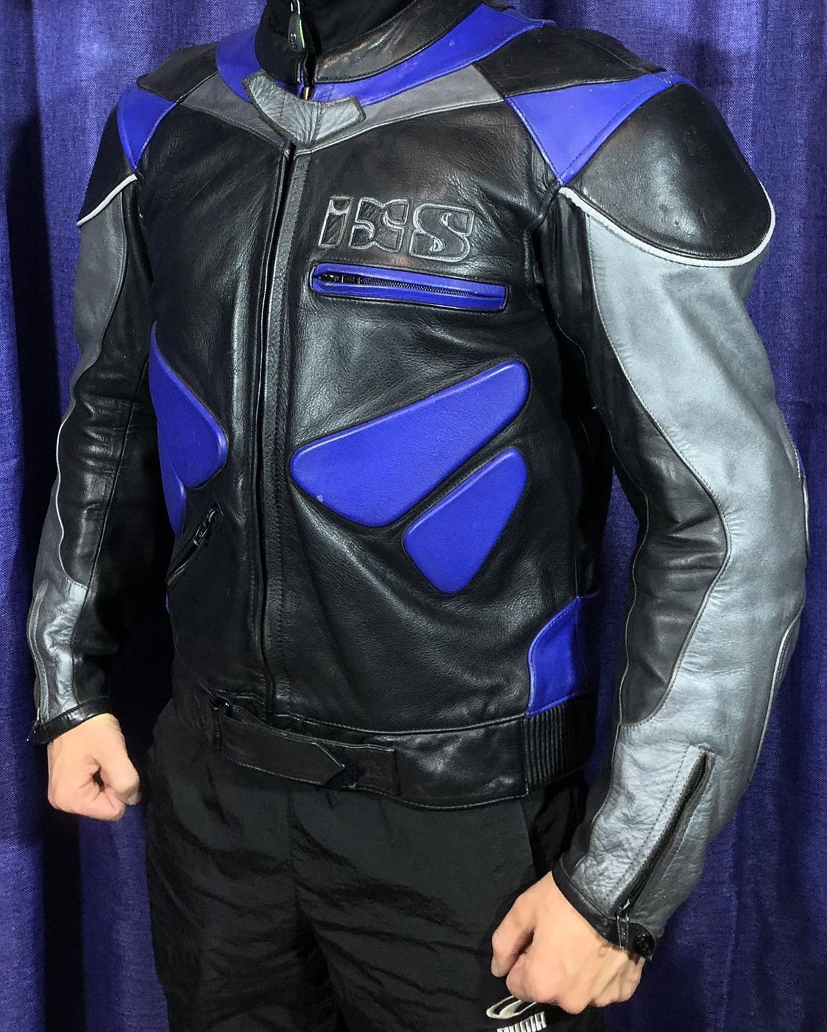 Dainese × Ferrari × Honda IXS Motorcycle Moto Leather Jacket Racing Size US M / EU 48-50 / 2 - 1 Thumbnail