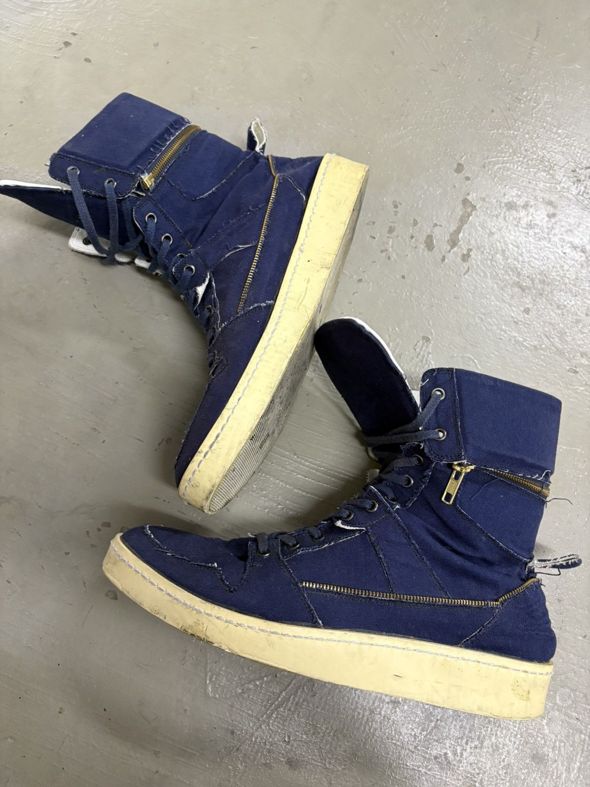 KMRii KMRii GOA LGB cyberpunk rick owen designer high top Size US 11 / EU 44 - 13 Thumbnail