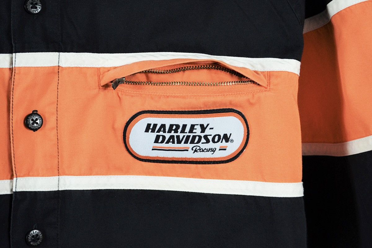 Harley Davidson Vintage Harley Davidson Mechanic Y2K Racing Shirt Size US M / EU 48-50 / 2 - 11 Thumbnail