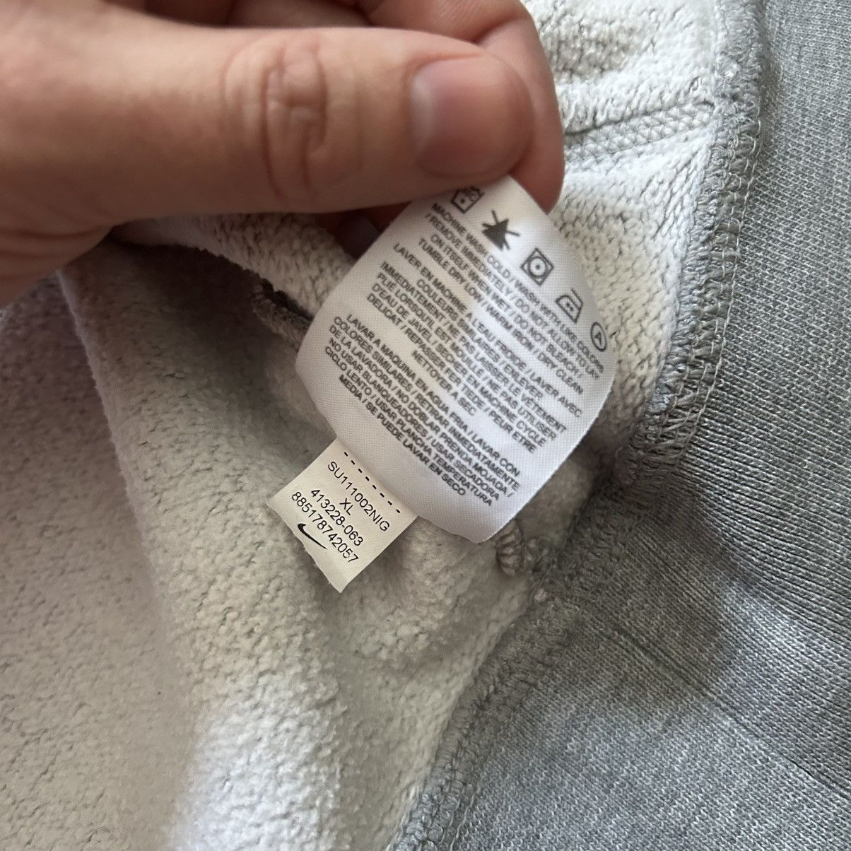 Nike 2011 NiKE 6.0 SiXO DiViSiON HEATHER GREY YKK ZiP UP HOODiE Size US XL / EU 56 / 4 - 7 Thumbnail